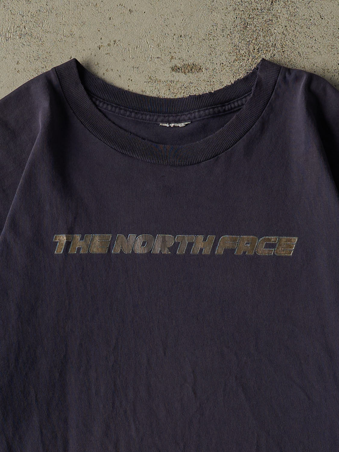 Vintage 90s Navy Blue The North Face Tee (XL/XXL)