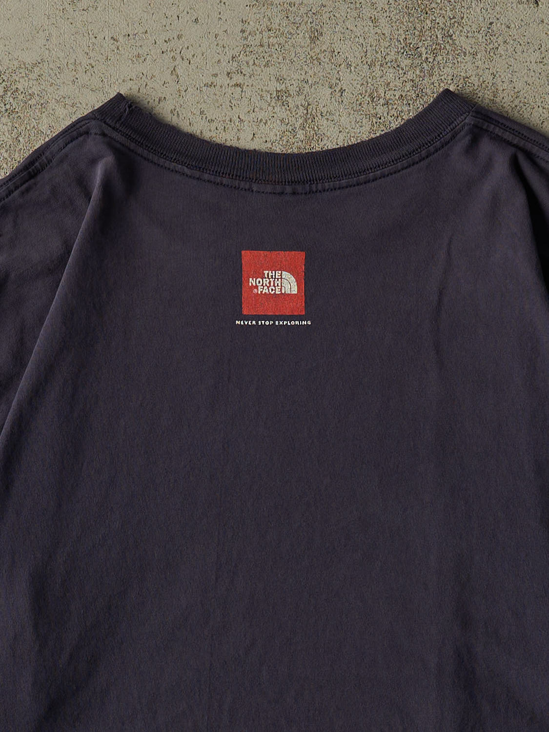 Vintage 90s Navy Blue The North Face Tee (XL/XXL)