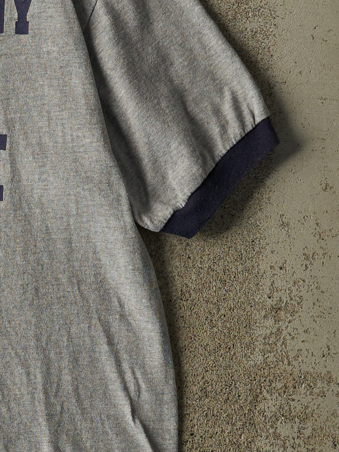 Vintage 90s Grey St. Anthony CYO Track Ringer Tee (XS/S)