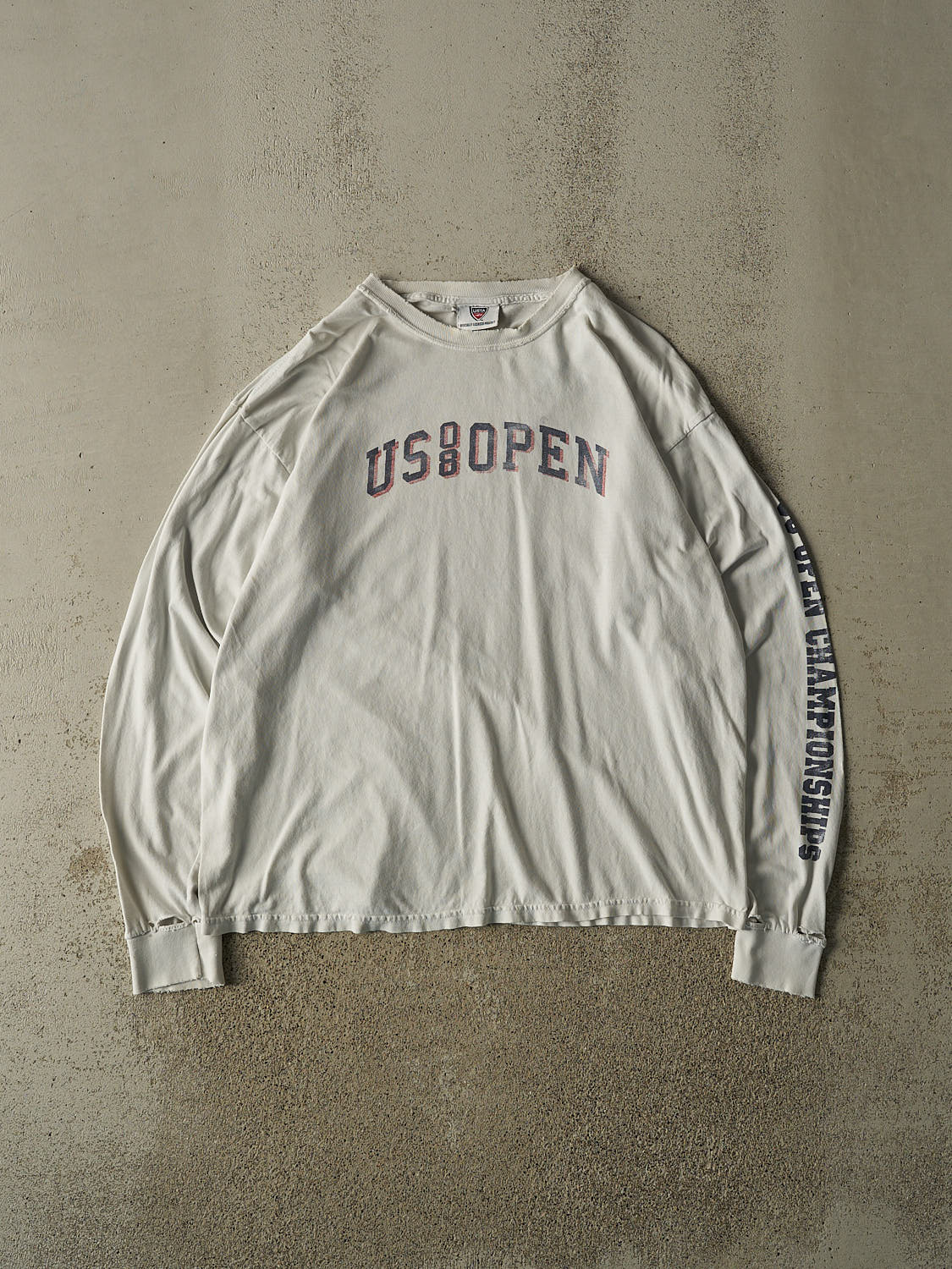 Vintage 08' White US Open Long Sleeve (L/XL)