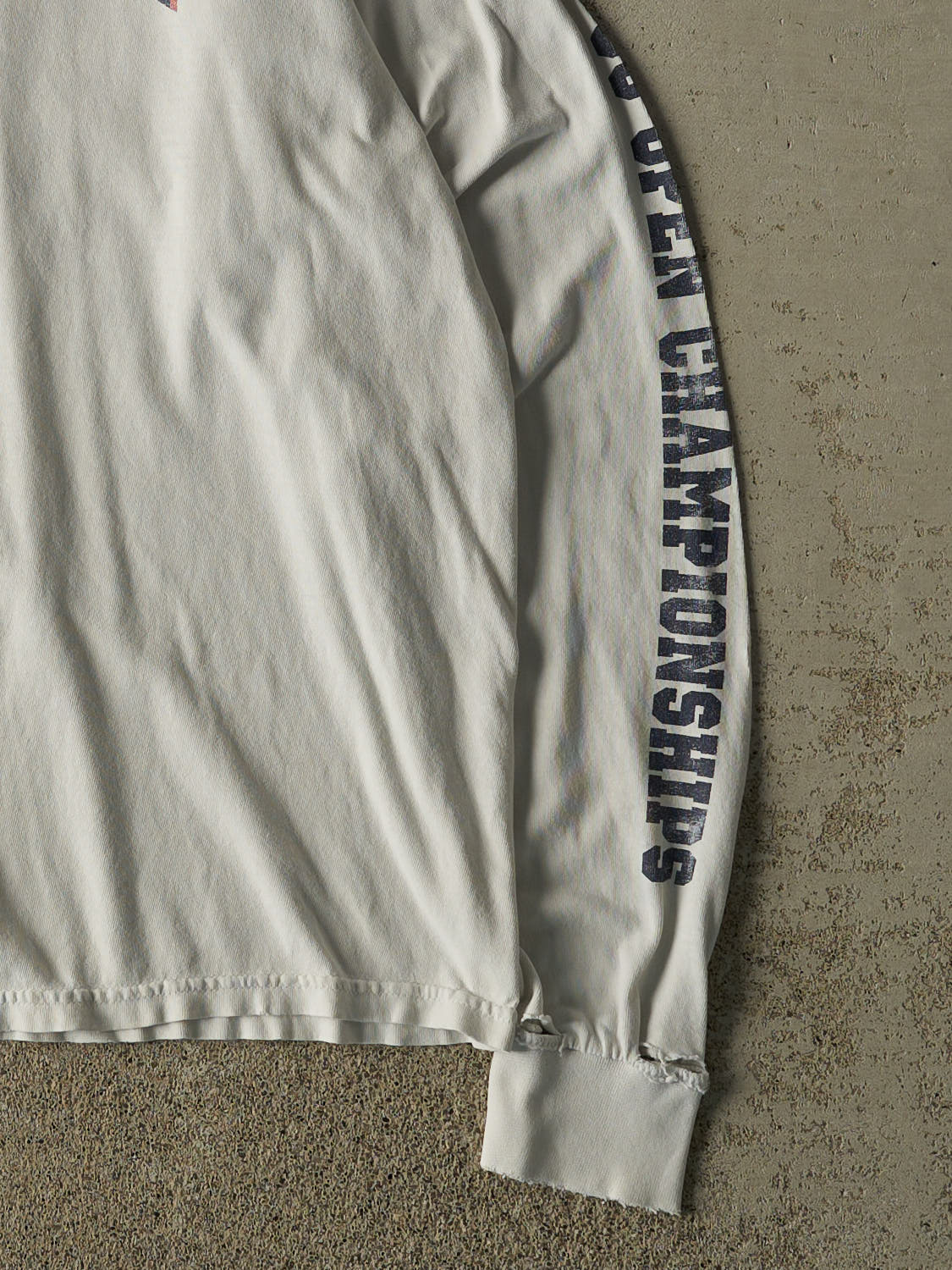 Vintage 08' White US Open Long Sleeve (L/XL)