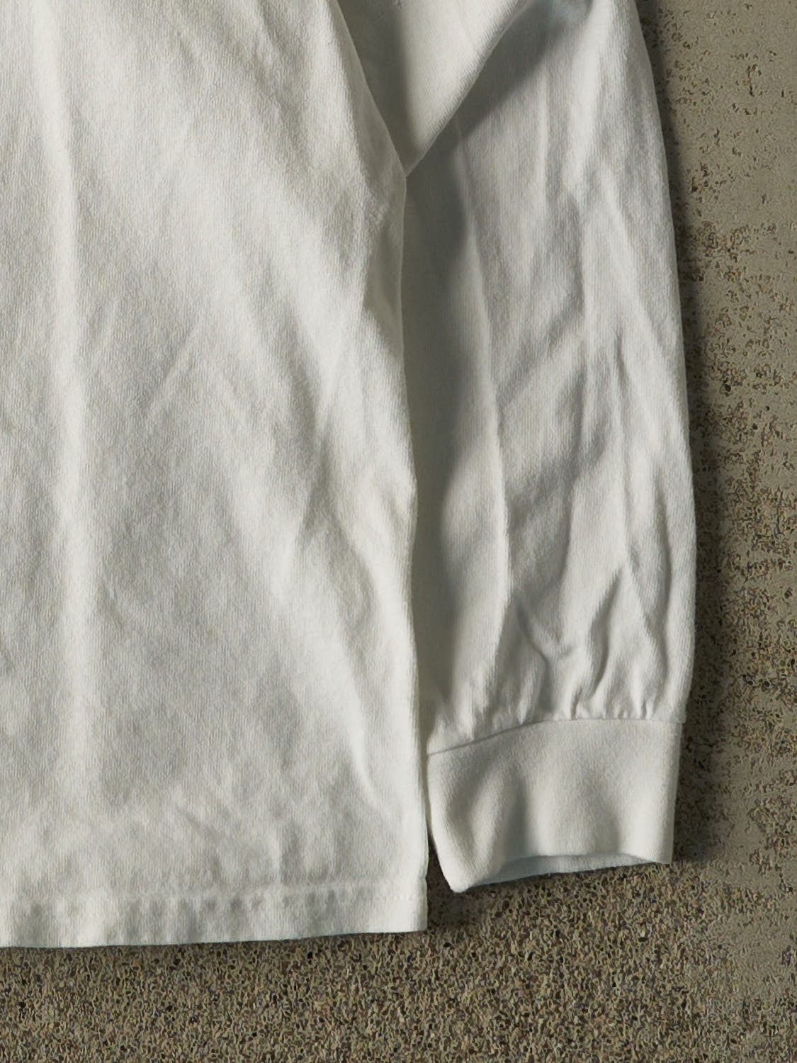 Vintage Y2K White Nike Mock Neck Long Sleeve (M/L)