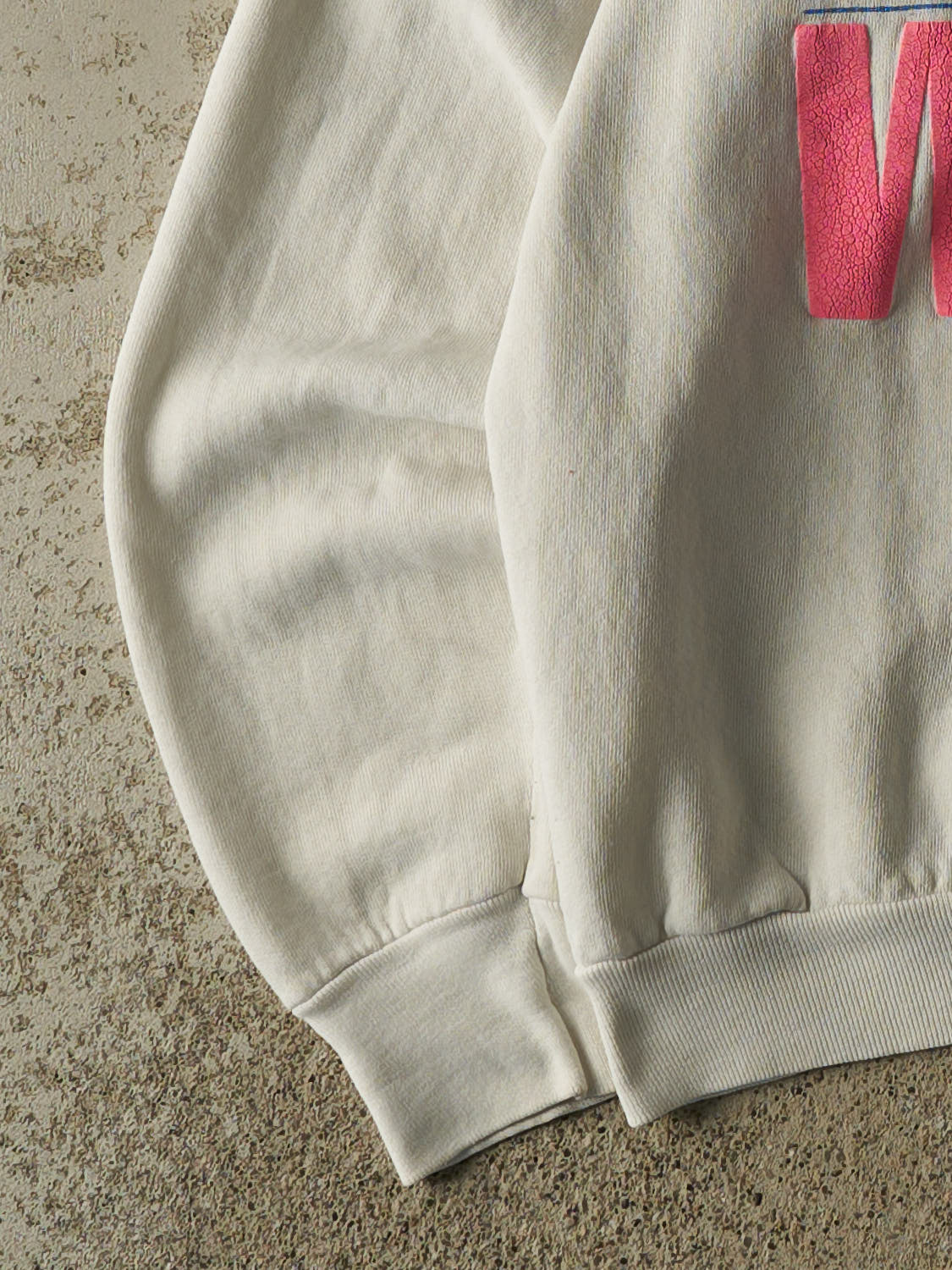 Vintage 80s White Waikiki Hawaii Crewneck (S/M)