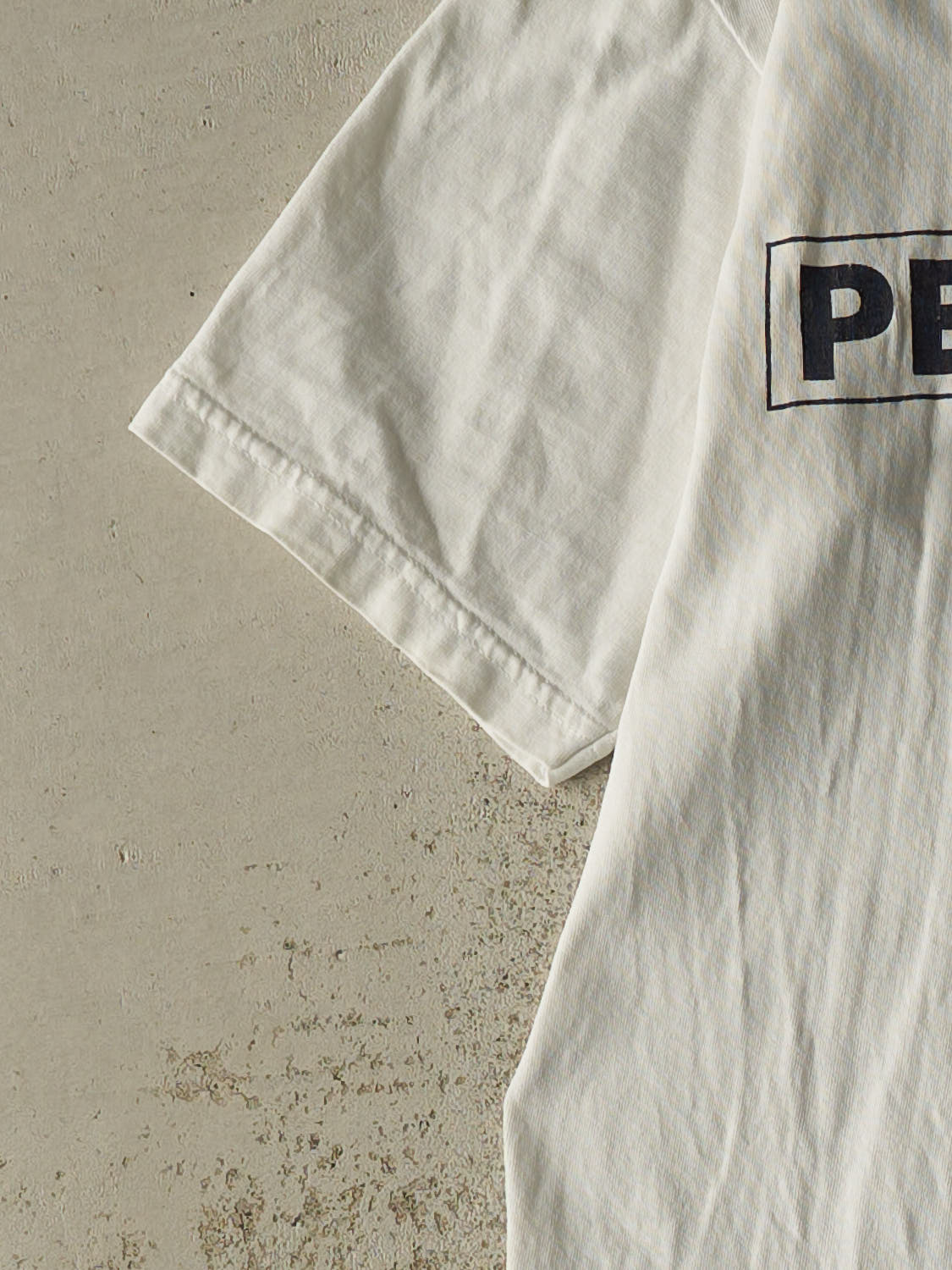 Vintage 90s White Penn State University Tee (XS/S)