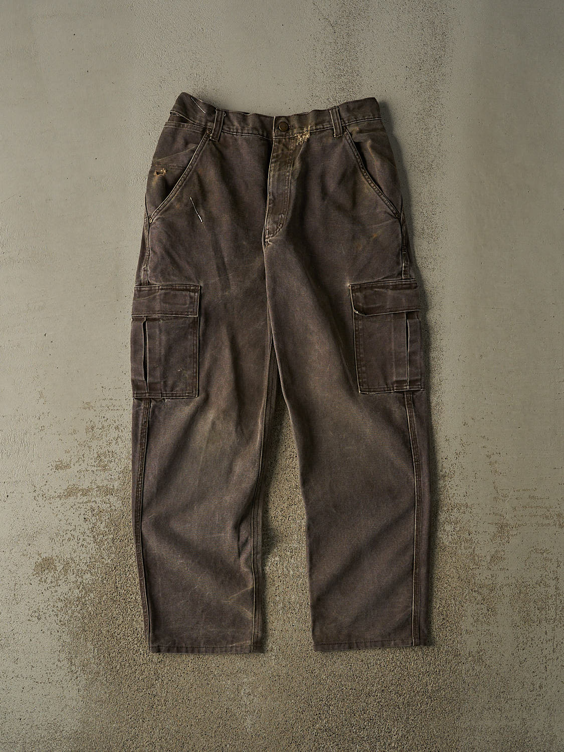 Vintage 90s Brown Dakota Cargo Work Pants (30x30)