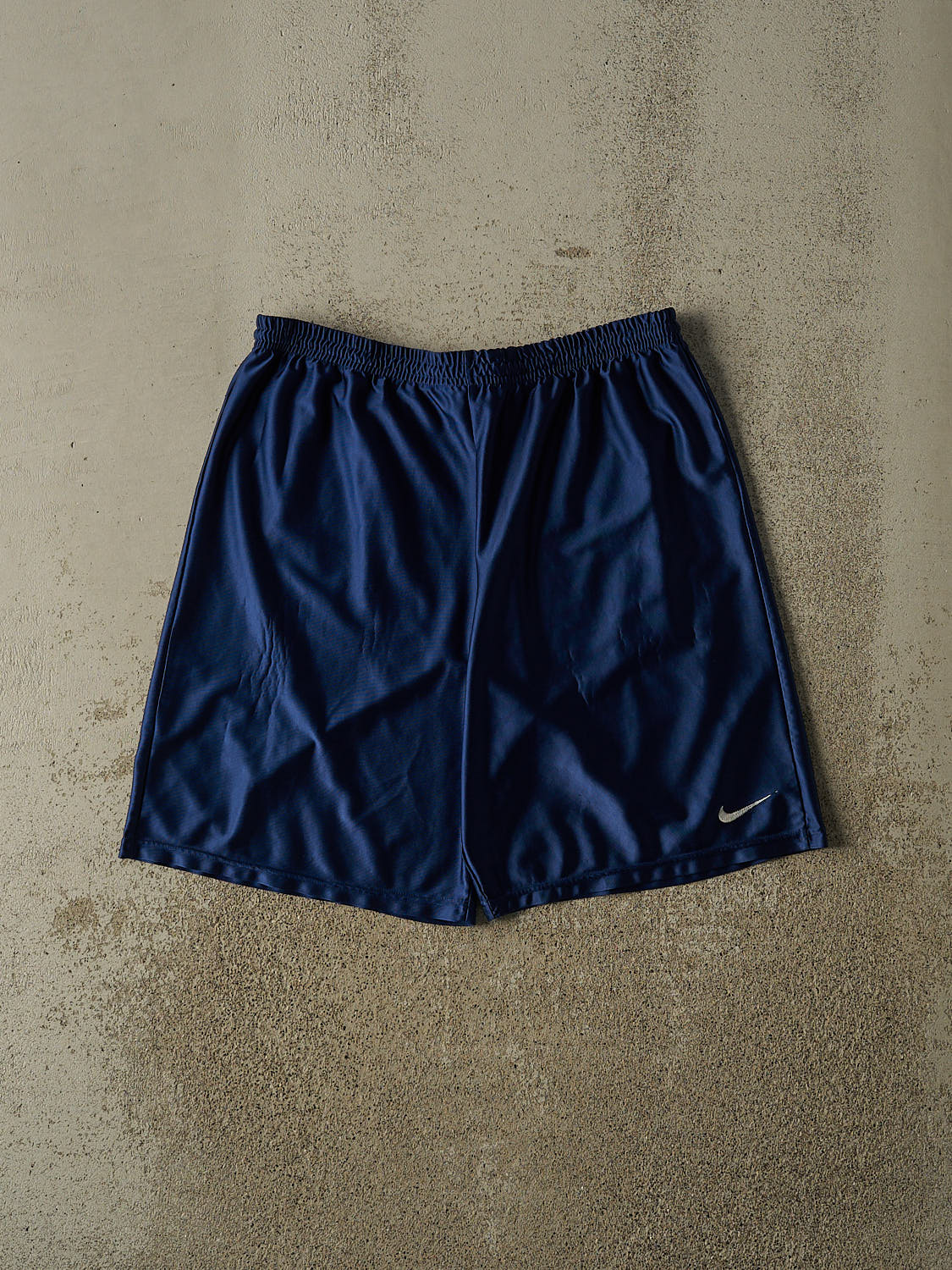 Vintage 90s Navy Blue Nike Track Shorts (31x9)