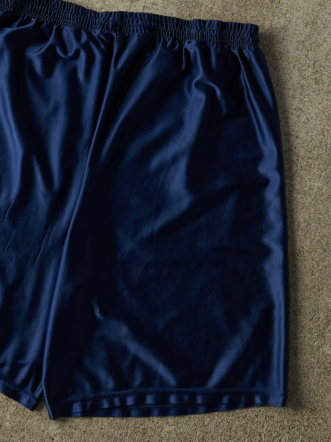 Vintage 90s Navy Blue Nike Track Shorts (31x9)
