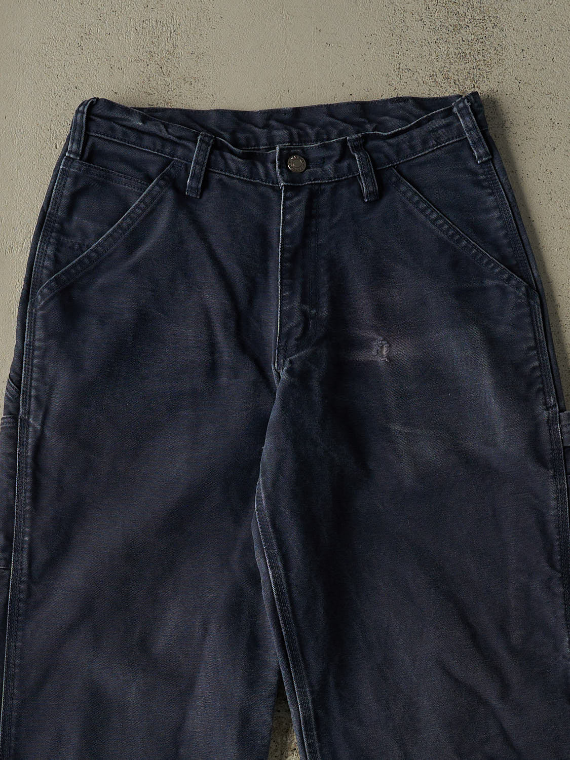 Vintage Y2K Navy Blue Dakota Carpenter Pants (29x30.5)