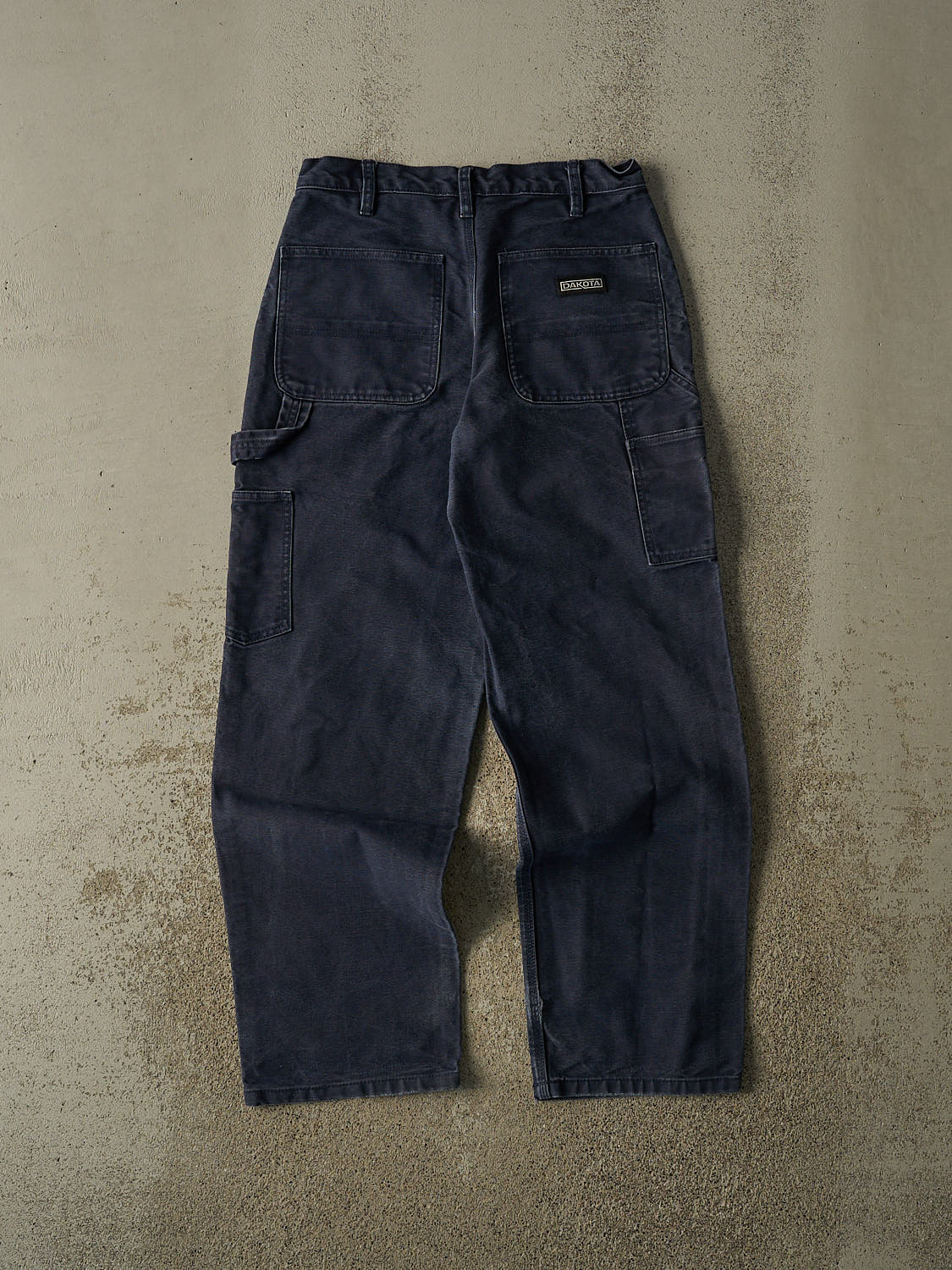Vintage Y2K Navy Blue Dakota Carpenter Pants (29x30.5)
