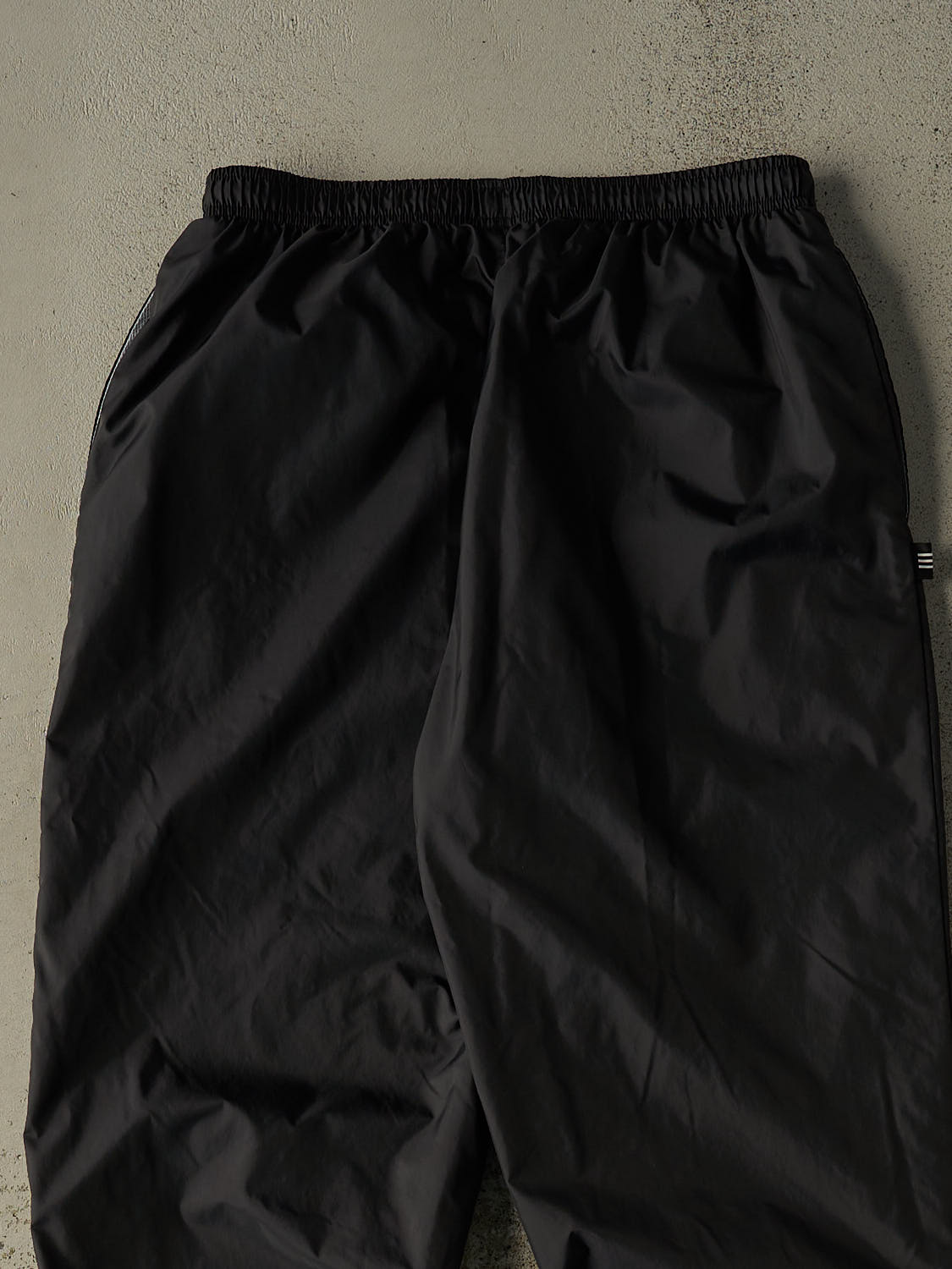 Vintage Y2K Black Adidas Track Pants (29x30)