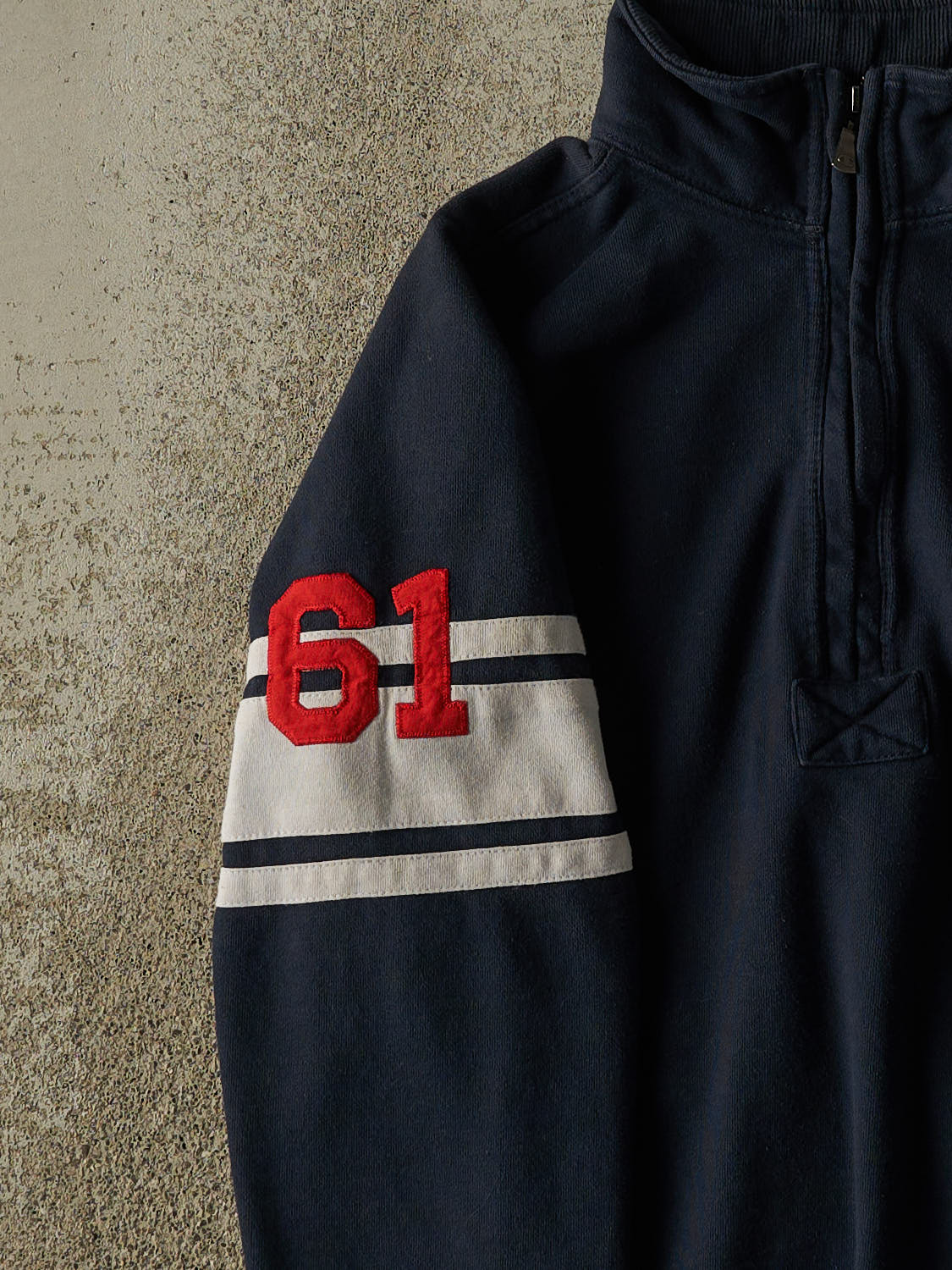 Vintage Y2K Navy Blue Minnesota Twins Embroidered Quarter Zip (L)