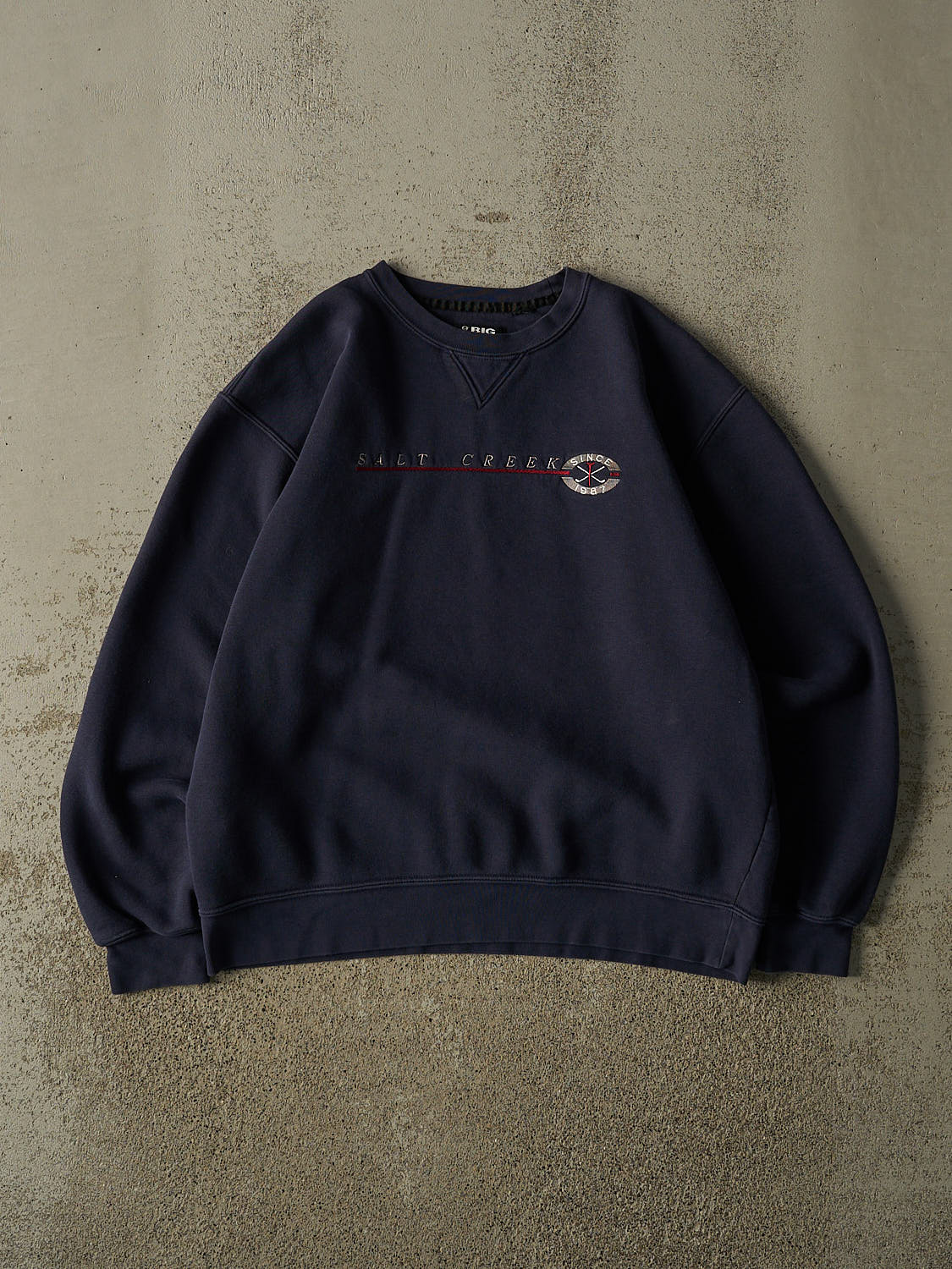 Vintage 90s Navy Blue Salt Creek Golf Embroidered Crewneck (M/L)