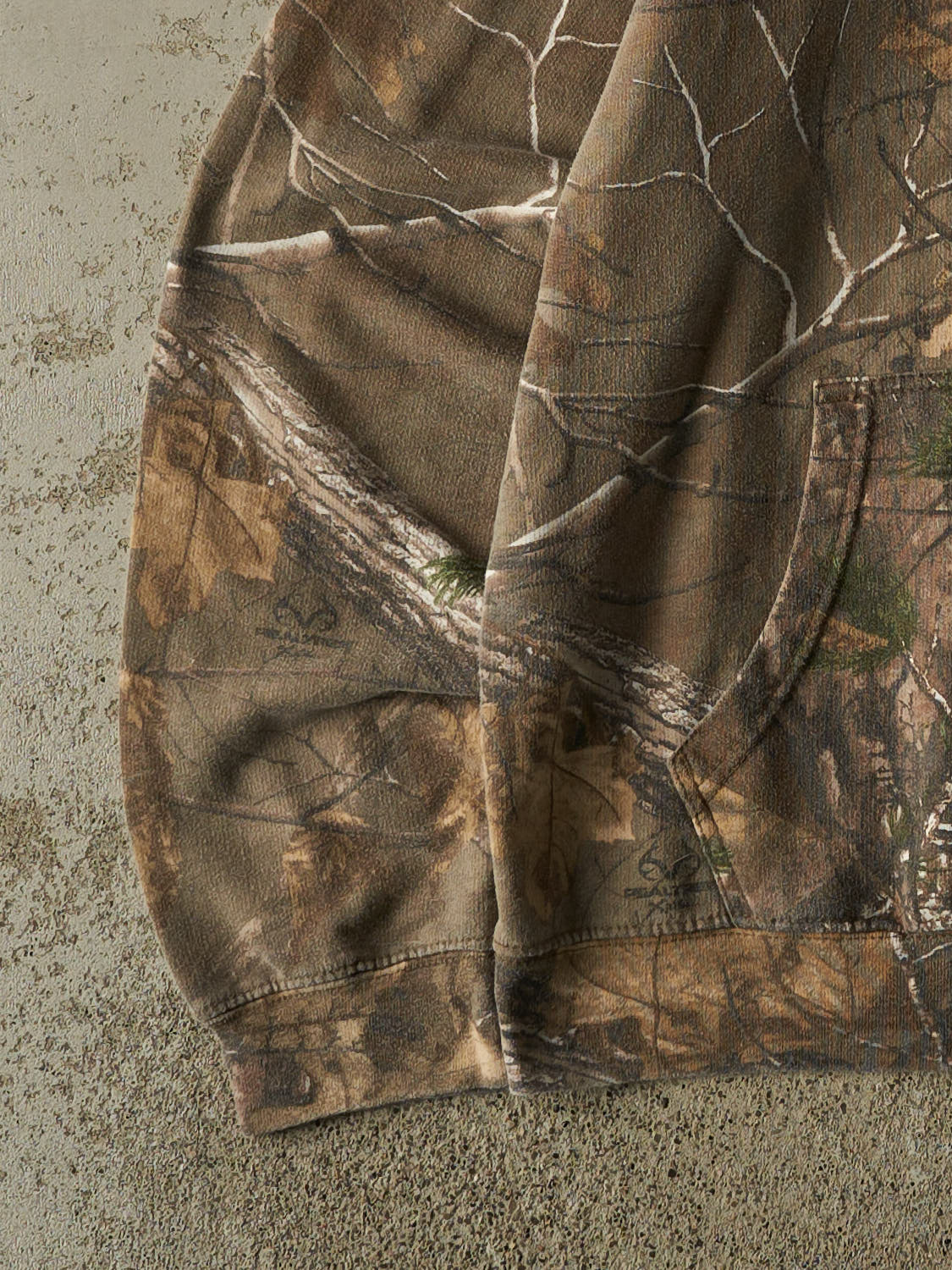 Vintage 90s Camo Realtree Logo Hoodie (L/XL)