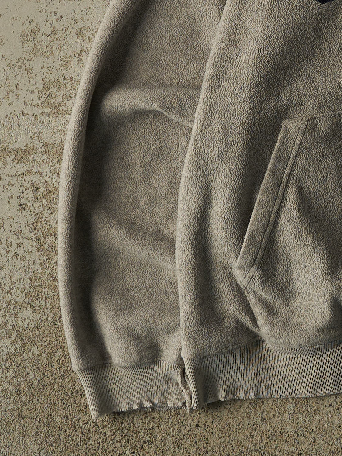Vintage 90s Grey Gap Embroidered Fleece Hoodie (M/L)