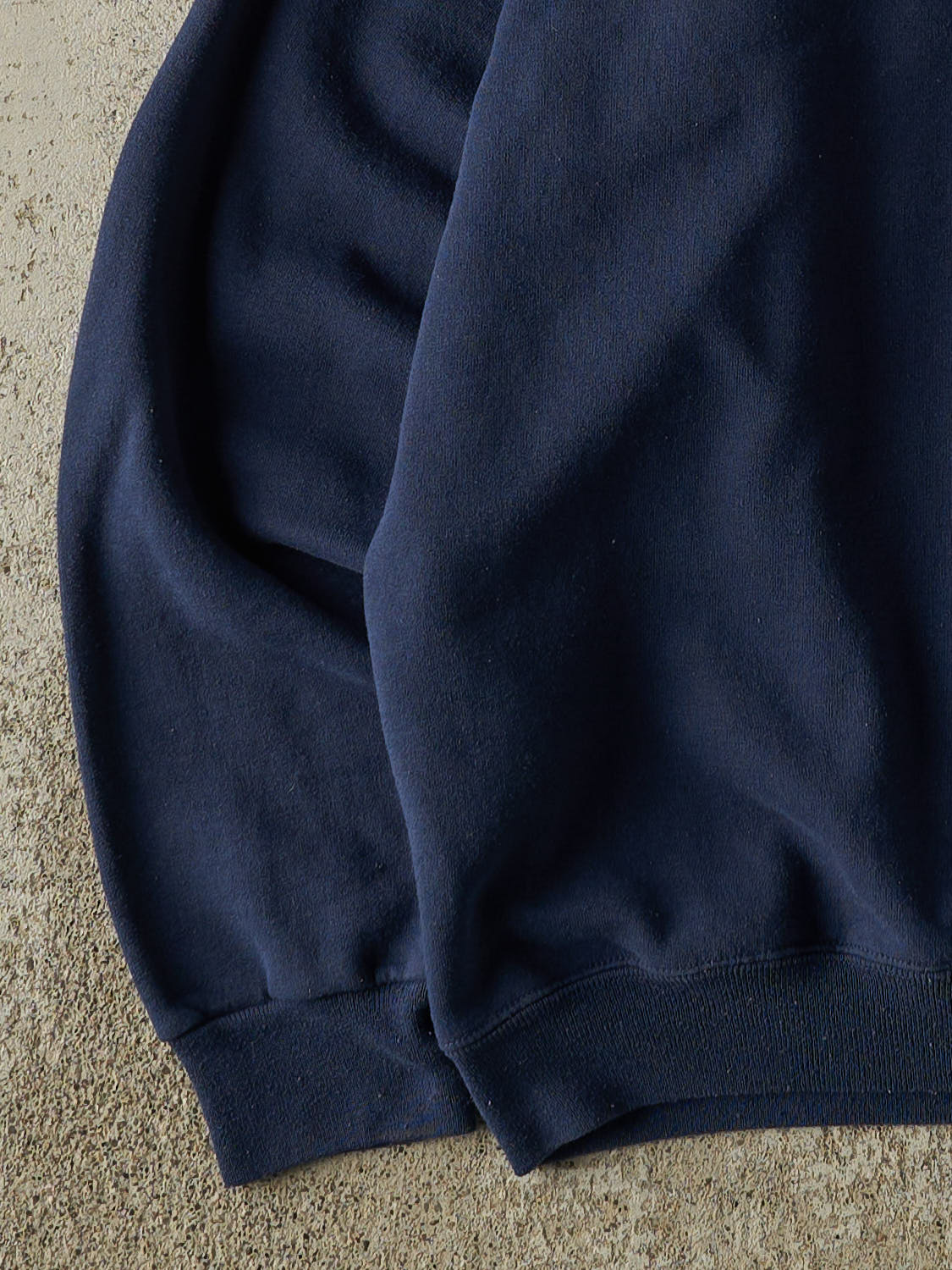 Vintage 90s Navy Blue Champion Logo Crewneck (M/L)