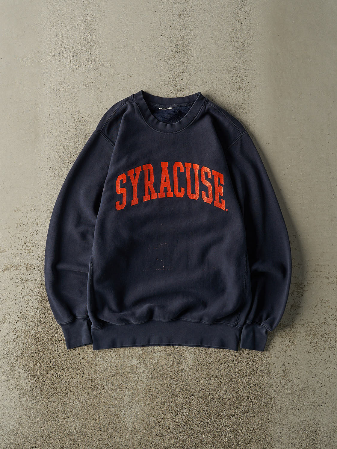 Vintage 90s Navy Blue Syracuse University Crewneck (M/L)