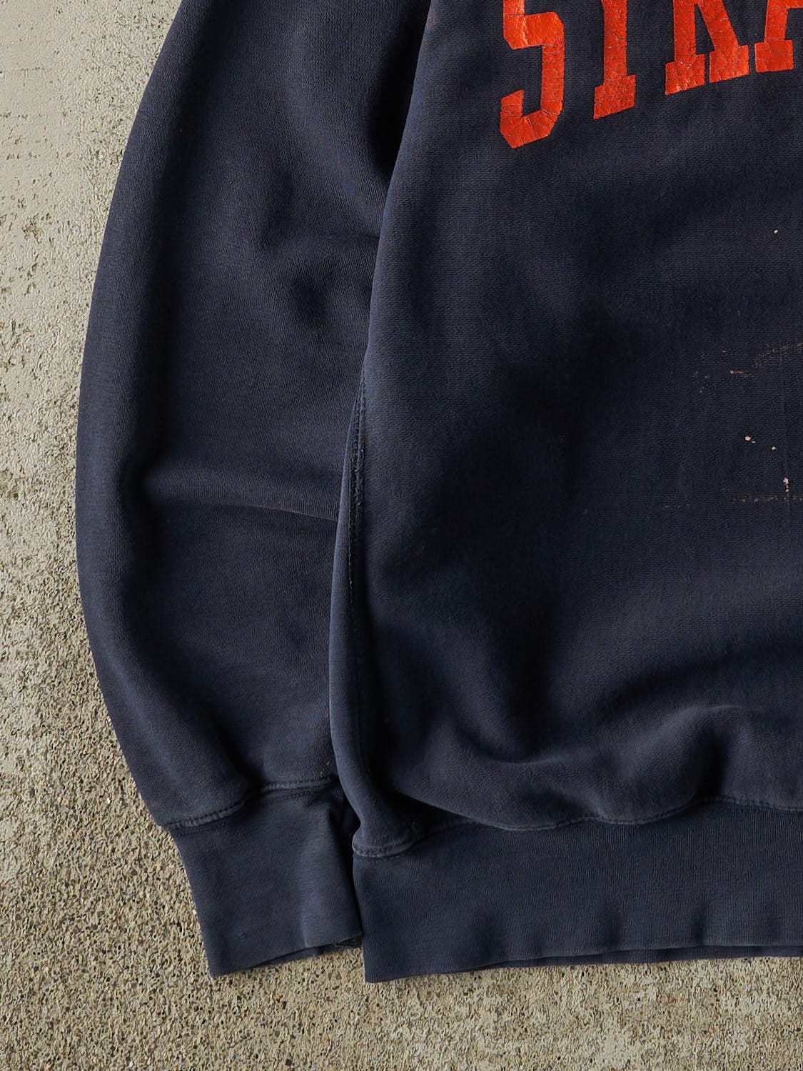 Vintage 90s Navy Blue Syracuse University Crewneck (M/L)