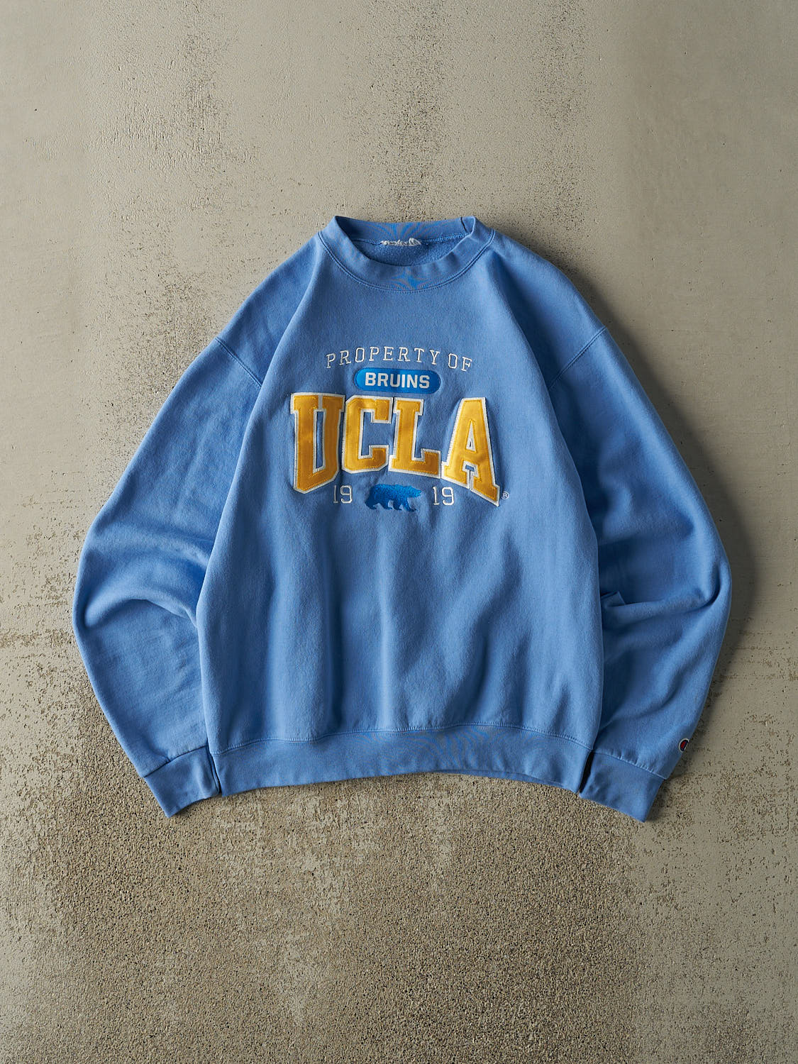 Vintage Y2K Baby Blue UCLA Champion Crewneck (S/M)