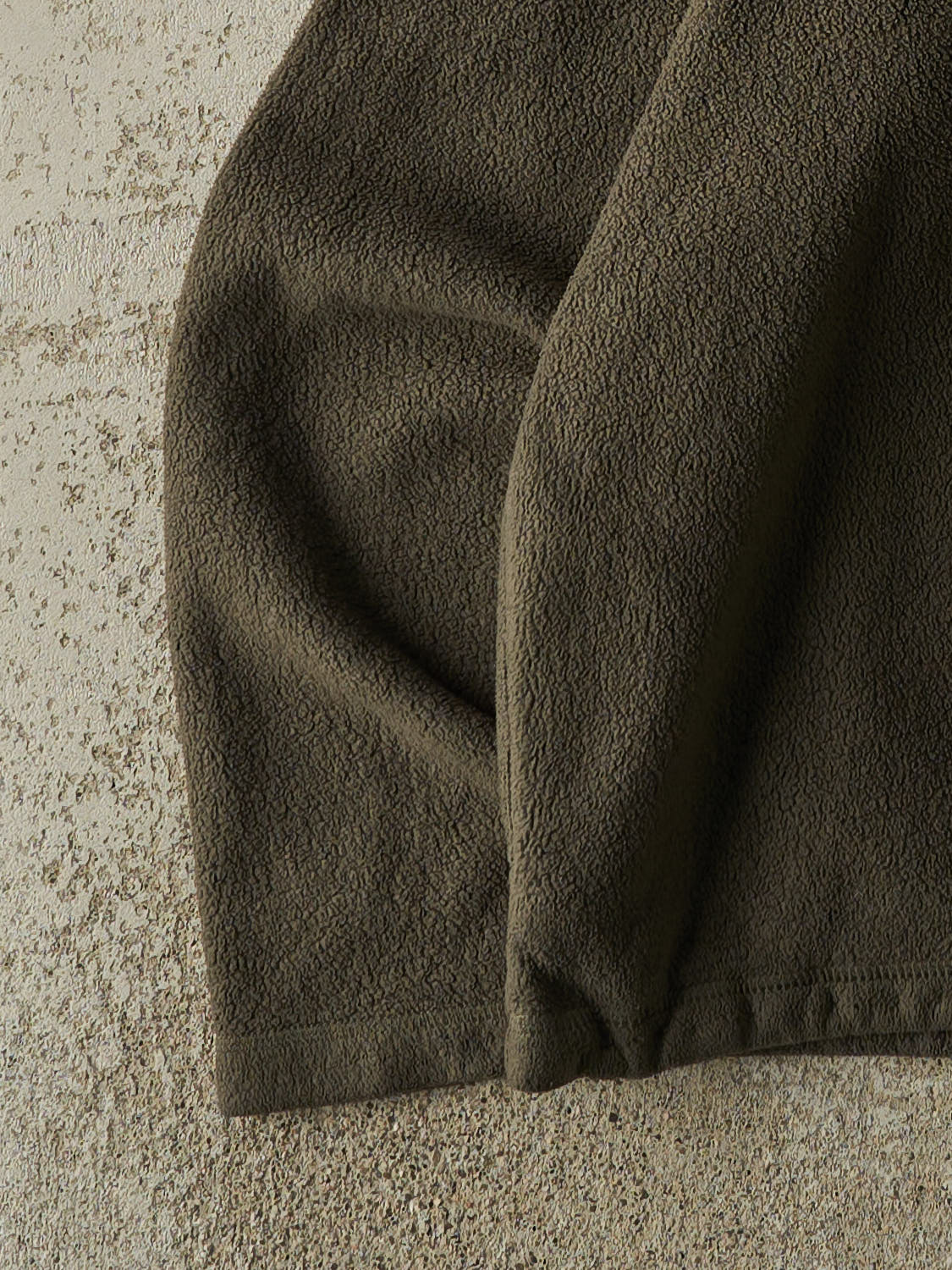 Vintage 90s Green Old Navy Embroidered Quarter Zip Fleece (L/XL)