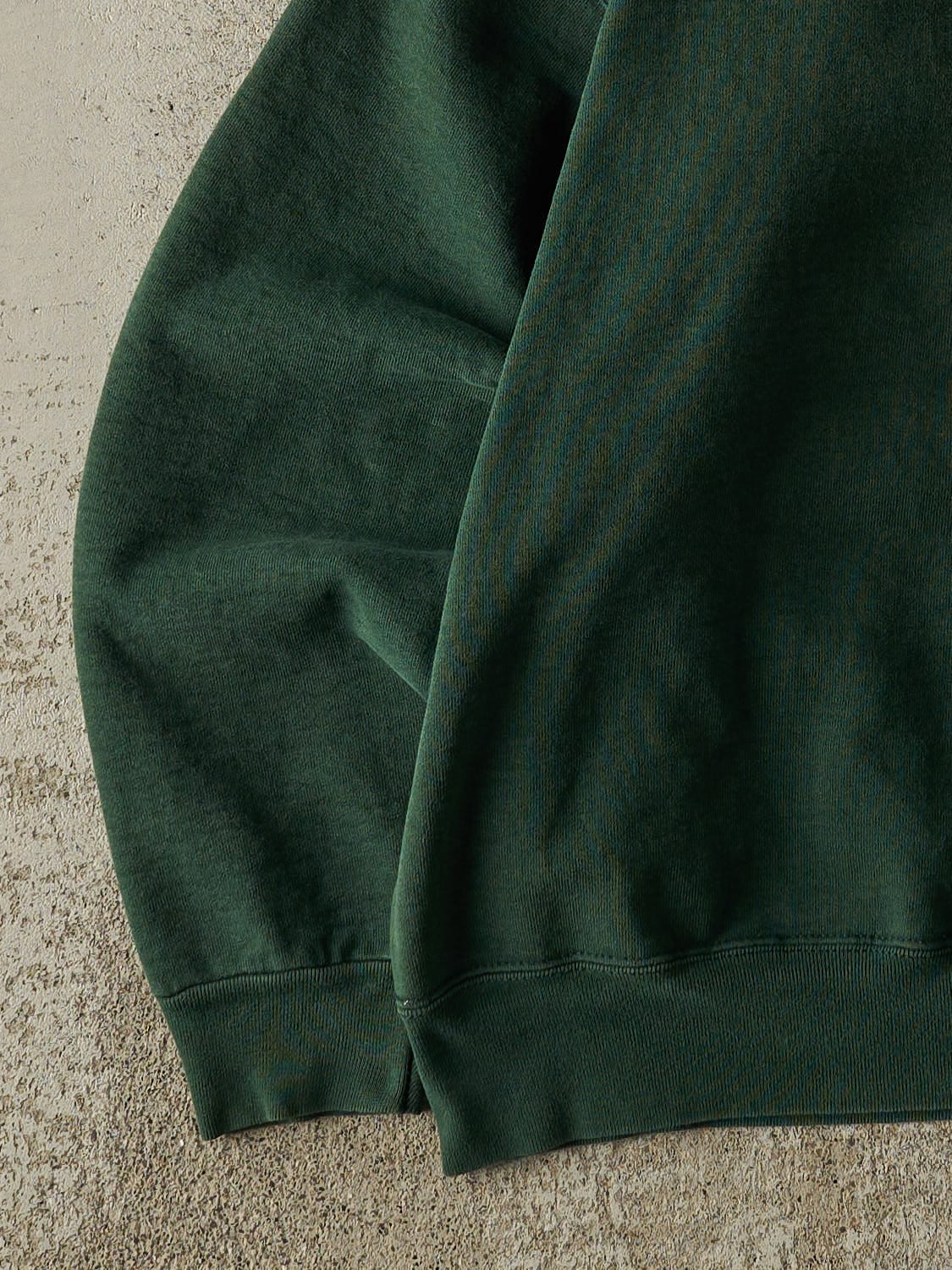 Vintage 90s Green Blank Crewneck (L)