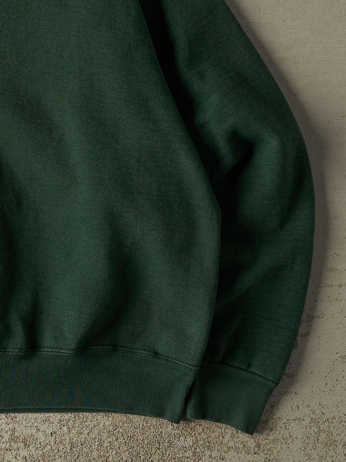 Vintage 90s Green Blank Crewneck (L)