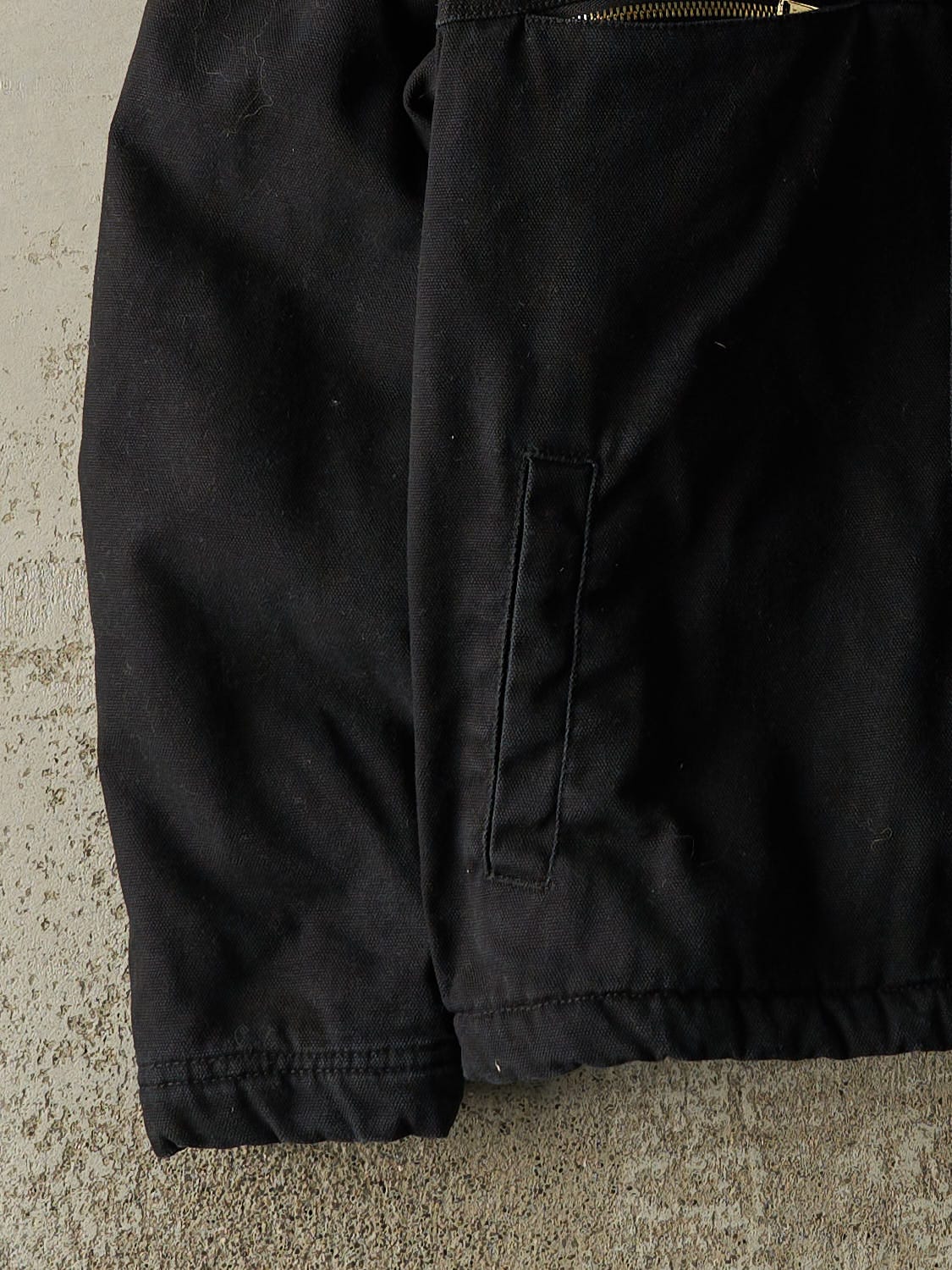 Vintage Y2K Black Dickies Sherpa Lined Work Jacket (M)