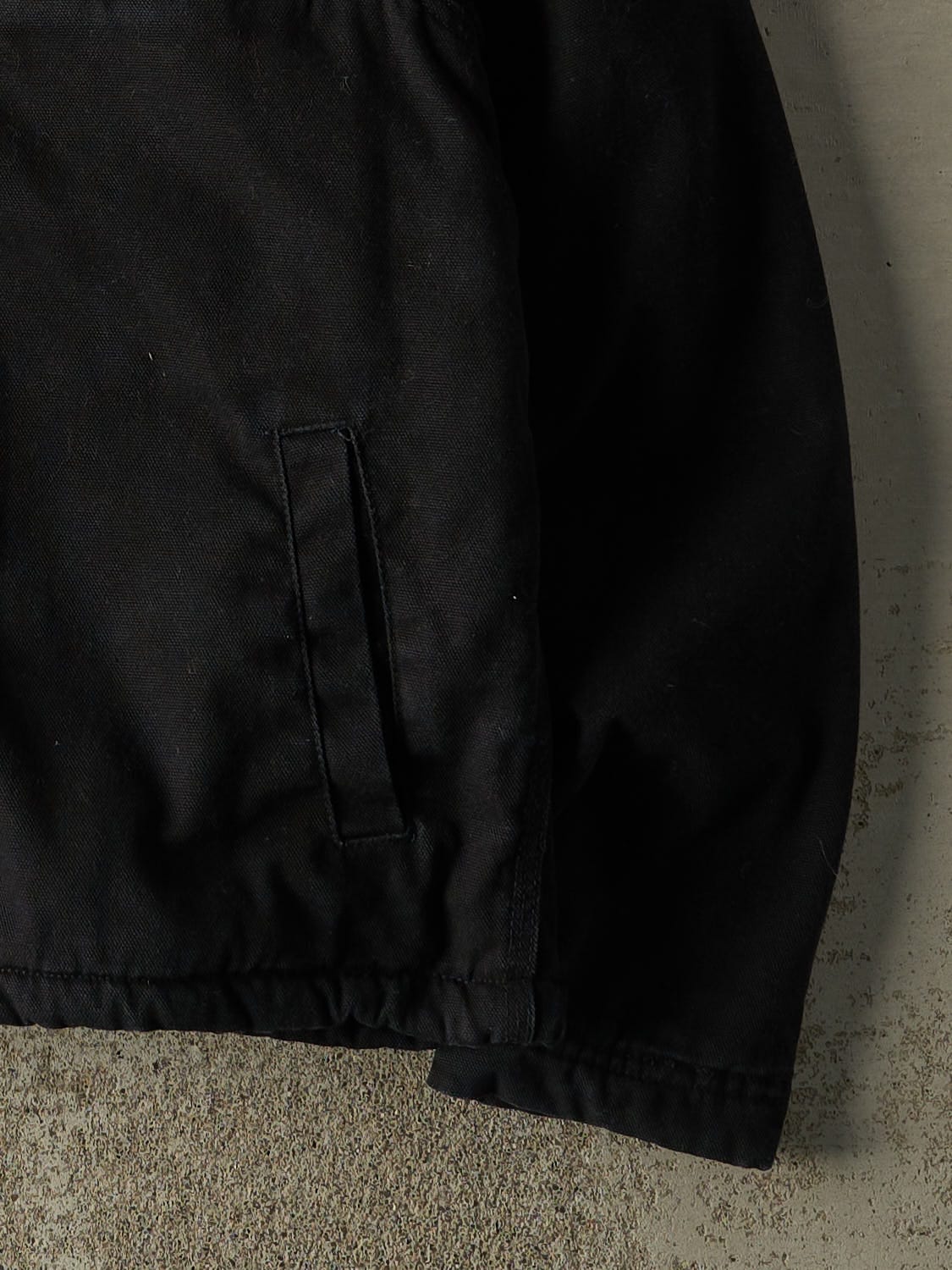 Vintage Y2K Black Dickies Sherpa Lined Work Jacket (M)