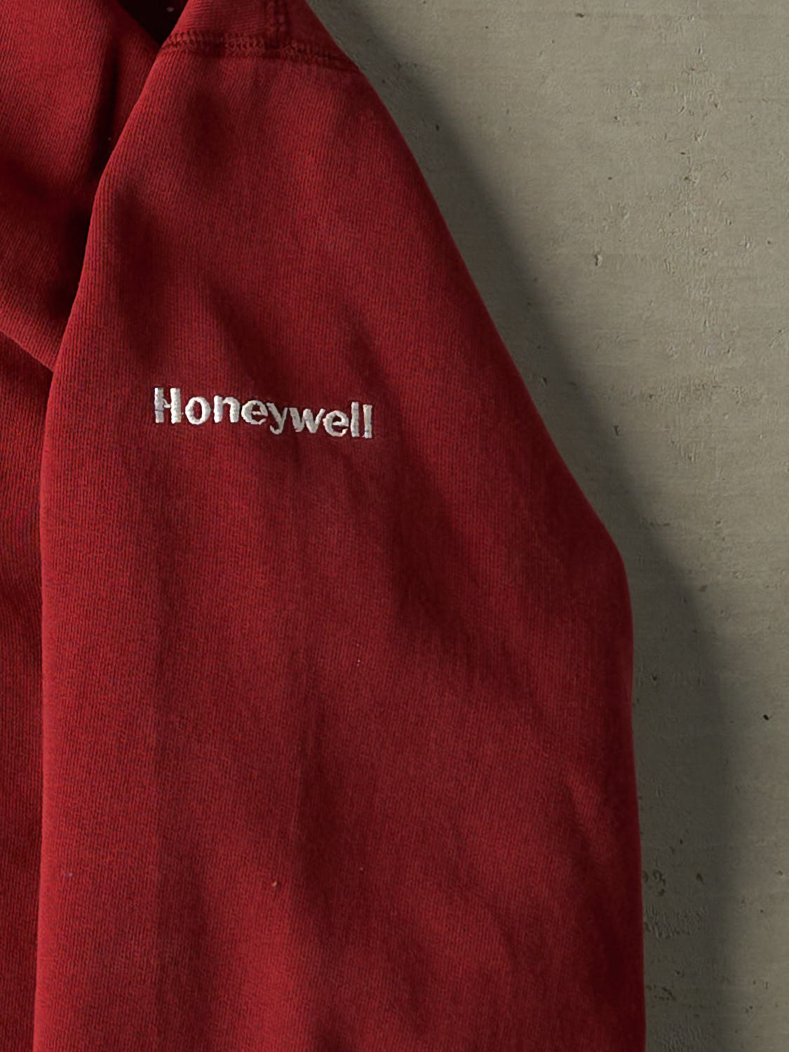 Vintage Y2K Burgundy Roots Athletic Embroidered Crewneck (XL)