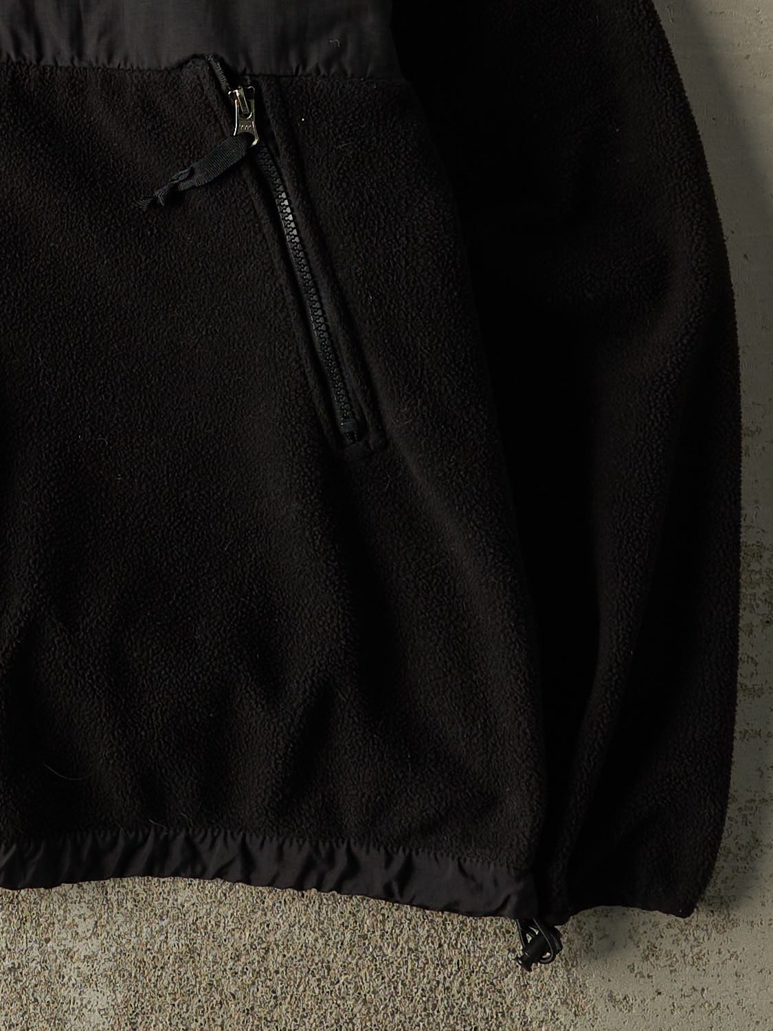 Vintage 90s Black North Face Denali Jacket (L/XL)