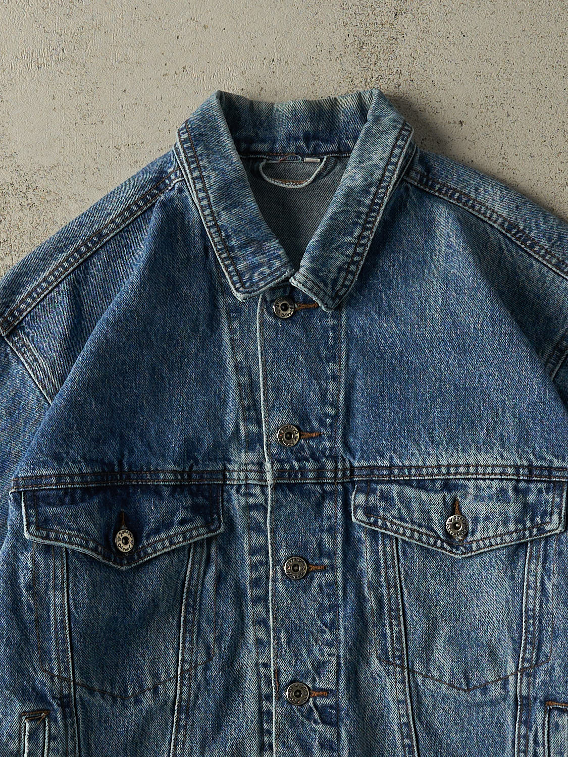Vintage 90s Light Wash Jonny Q Denim Jacket (S/M)