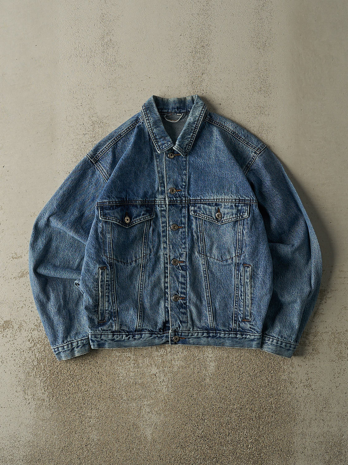 Vintage 90s Light Wash Jonny Q Denim Jacket (S/M)