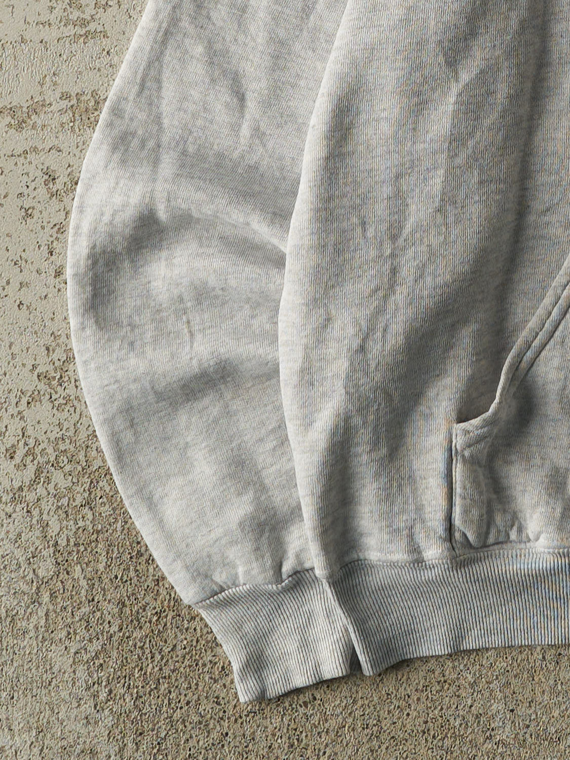 Vintage 90s Heather Grey Jersey Shore Bulldogs Football Hoodie (L)