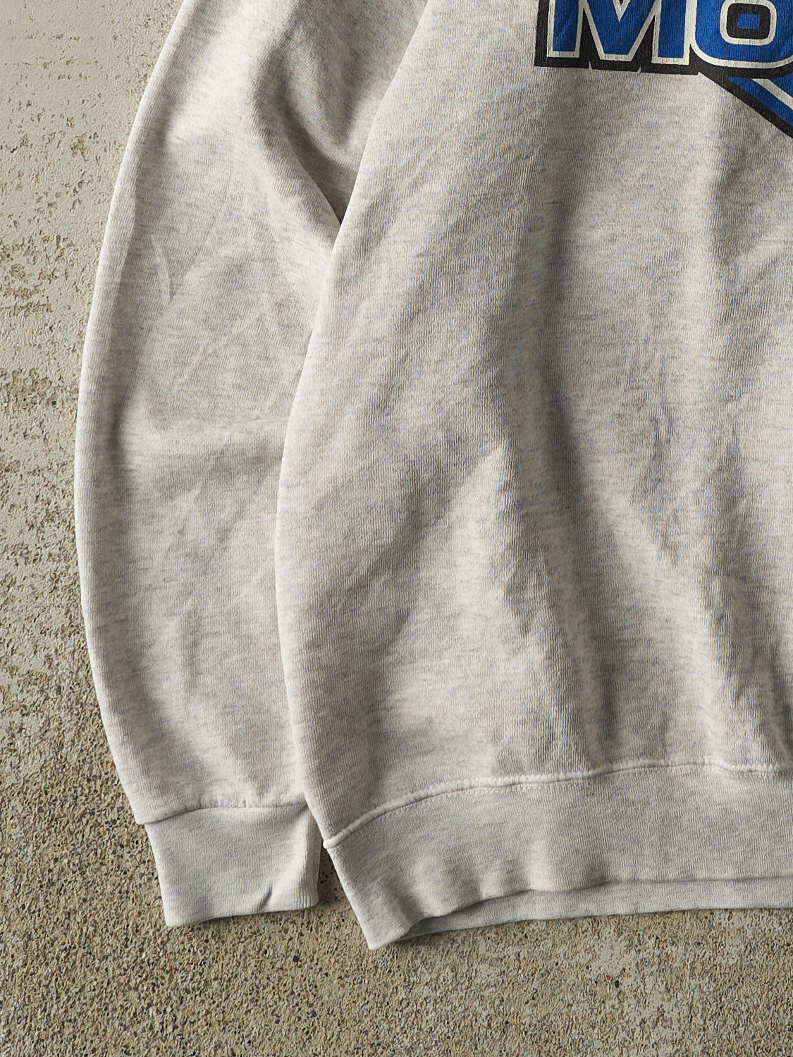 Vintage 90s Heather Grey Moose Crewneck (XL)