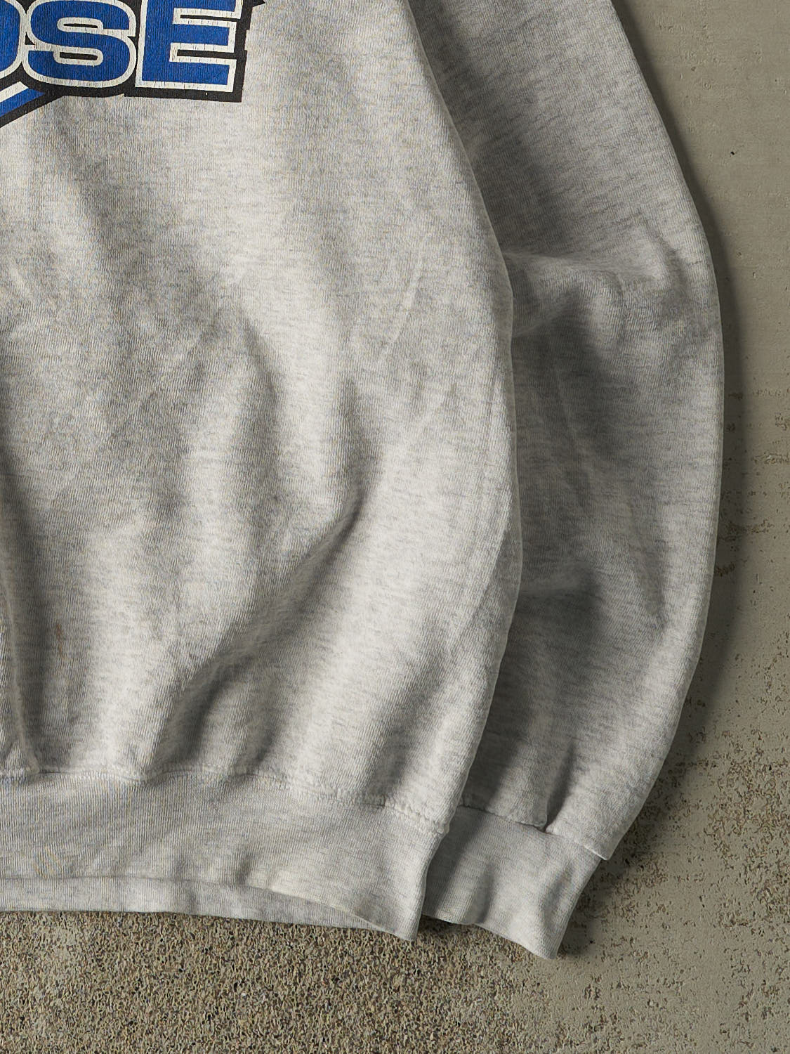 Vintage 90s Heather Grey Moose Crewneck (XL)