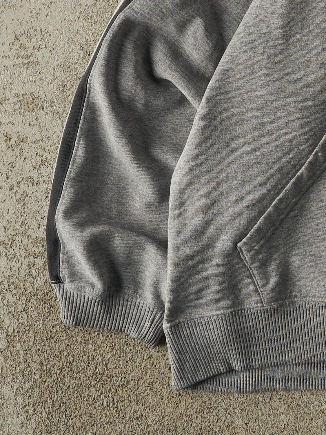 Vintage 90s Grey Adidas Embroidered Hoodie (L/XL)