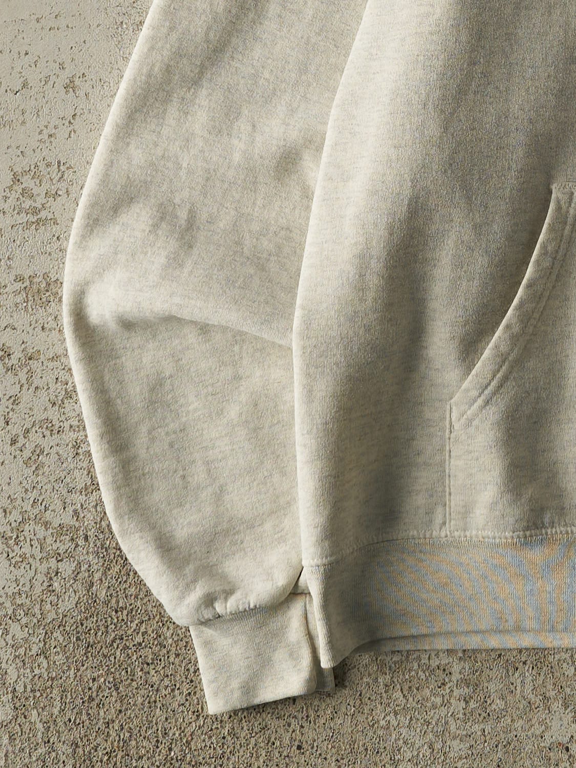Vintage 90s Heather Grey Augustana University Champion Hoodie (M)