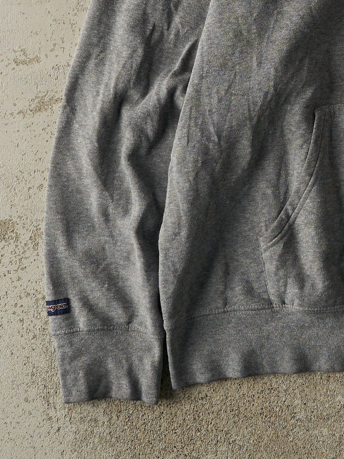 Vintage Y2K Grey Penn College Wildcats Hoodie (XL)