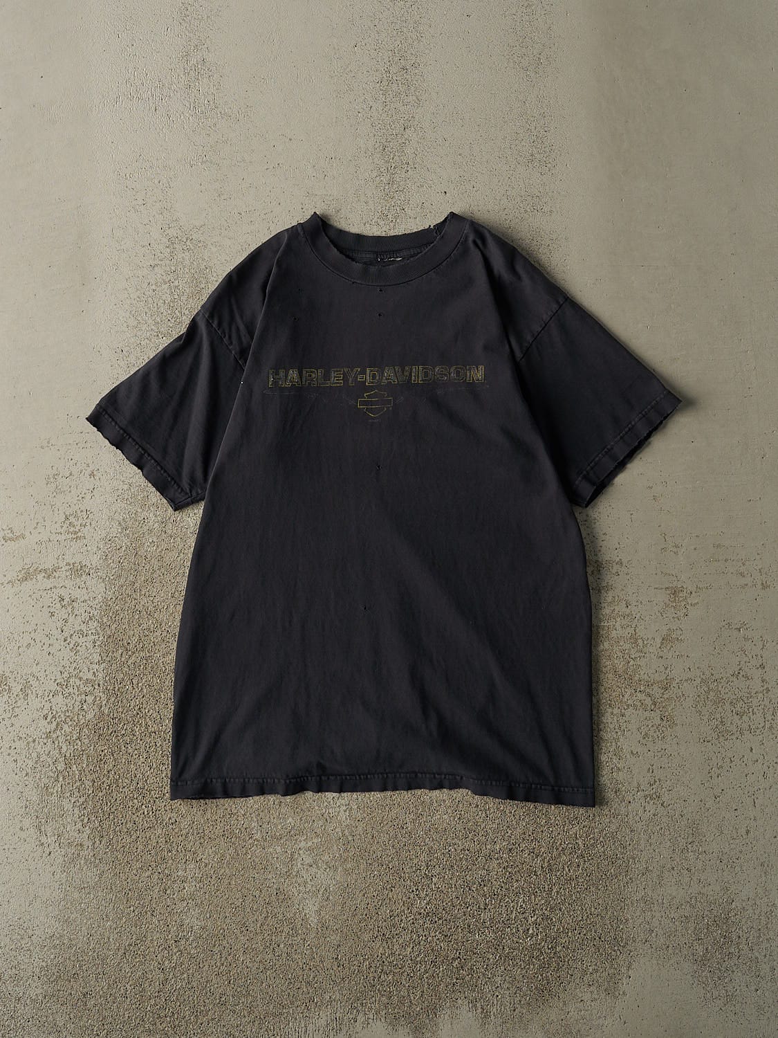Vintage 04' Faded Black Harley Davidson Prince George BC Tee (M/L)