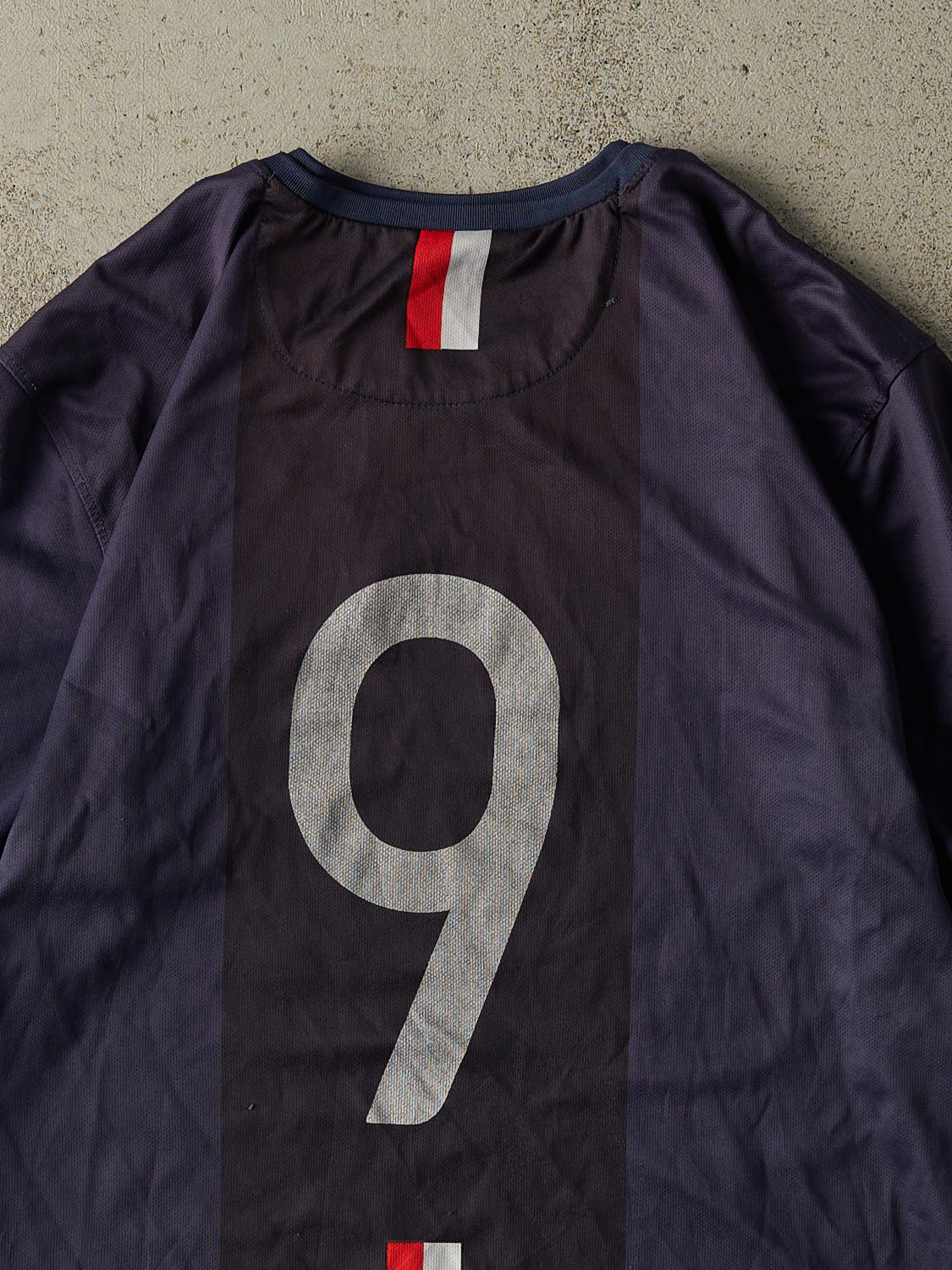 Vintage 14' Navy Blue Paris Saint-Germain Nike Jersey (L)
