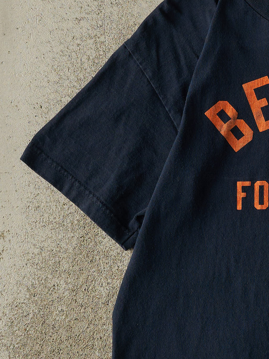 Vintage Y2K Navy Blue Chicago Bears Tee (S)