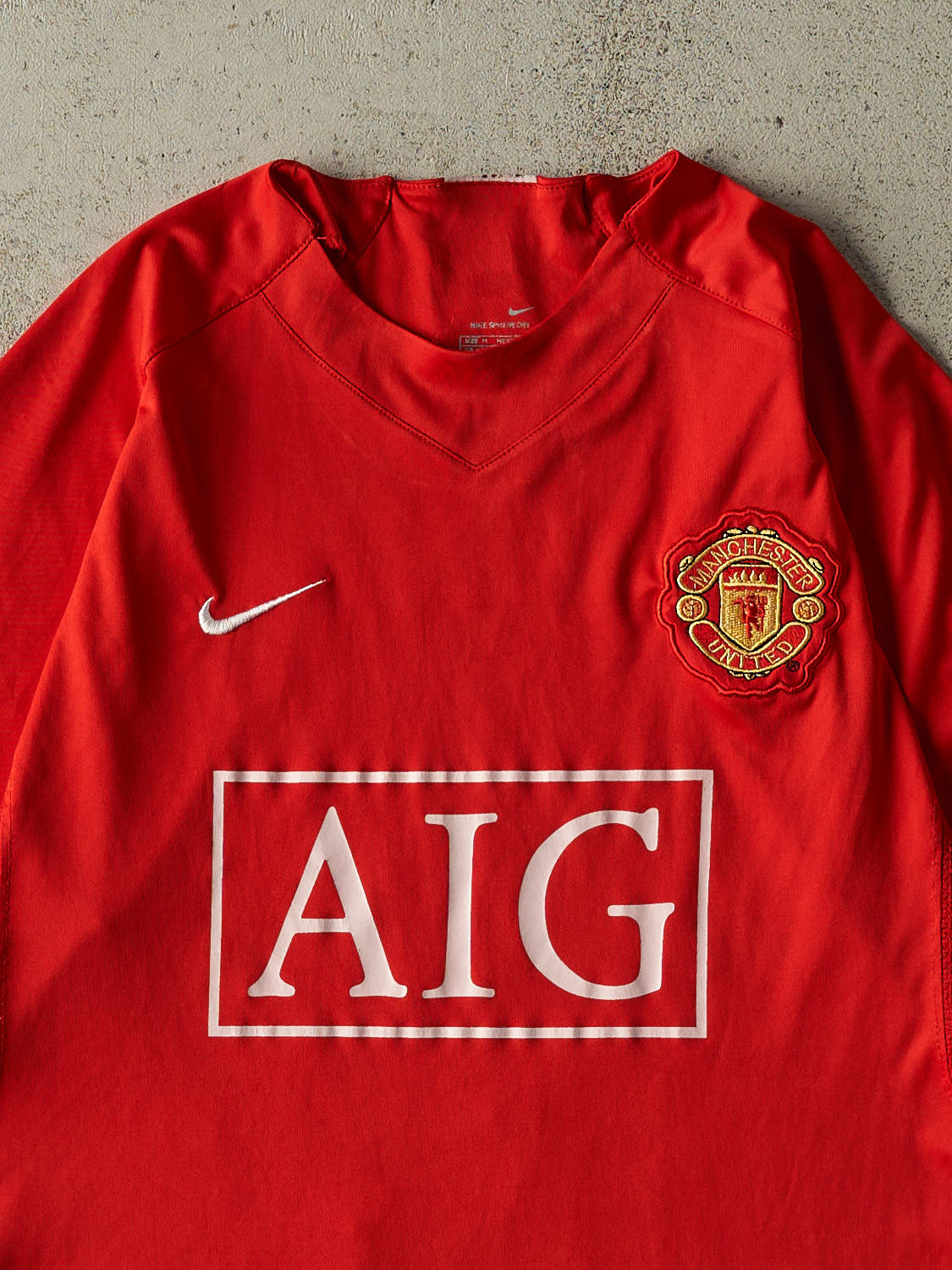 Vintage Y2K Red Manchester United Wayne Rooney Jersey (M/L)
