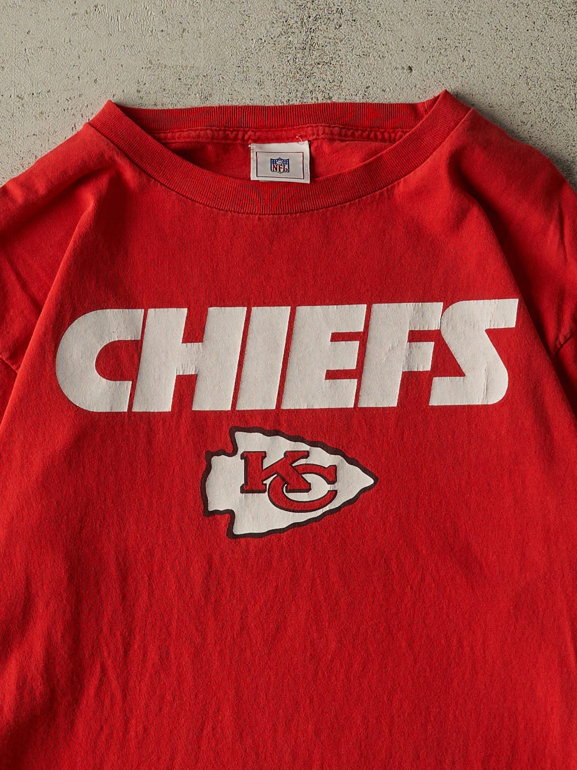 Vintage Y2K Red Kansas City Chiefs Long Sleeve (L)