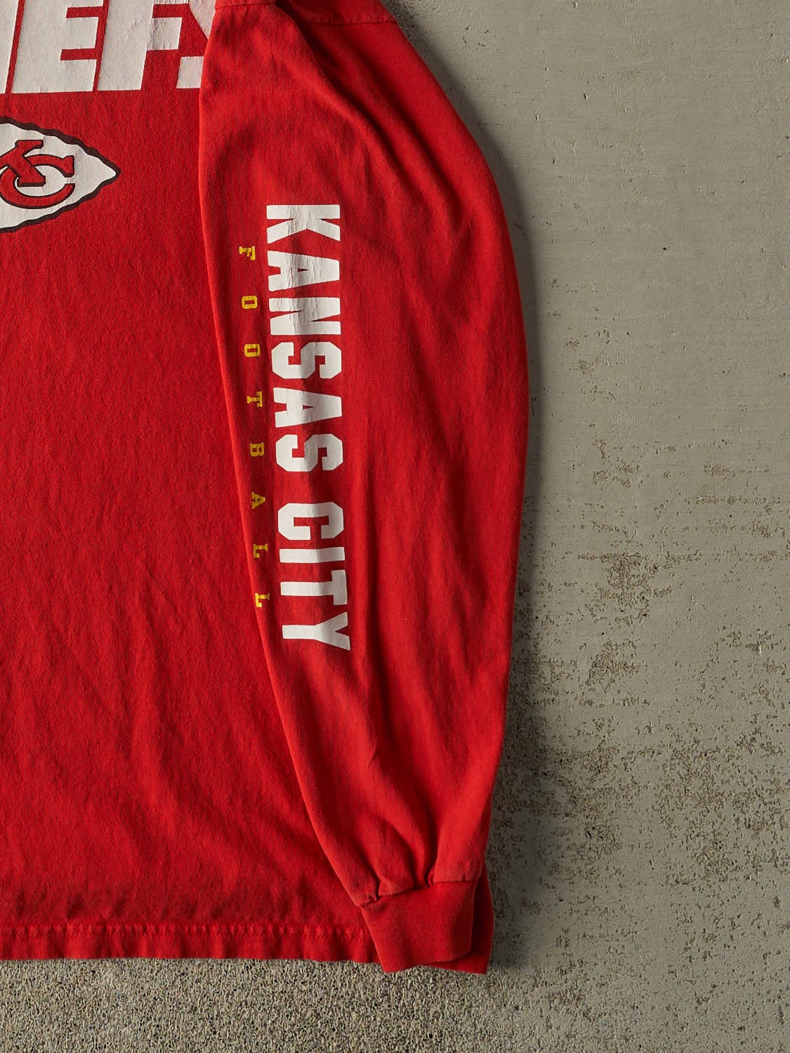 Vintage Y2K Red Kansas City Chiefs Long Sleeve (L)