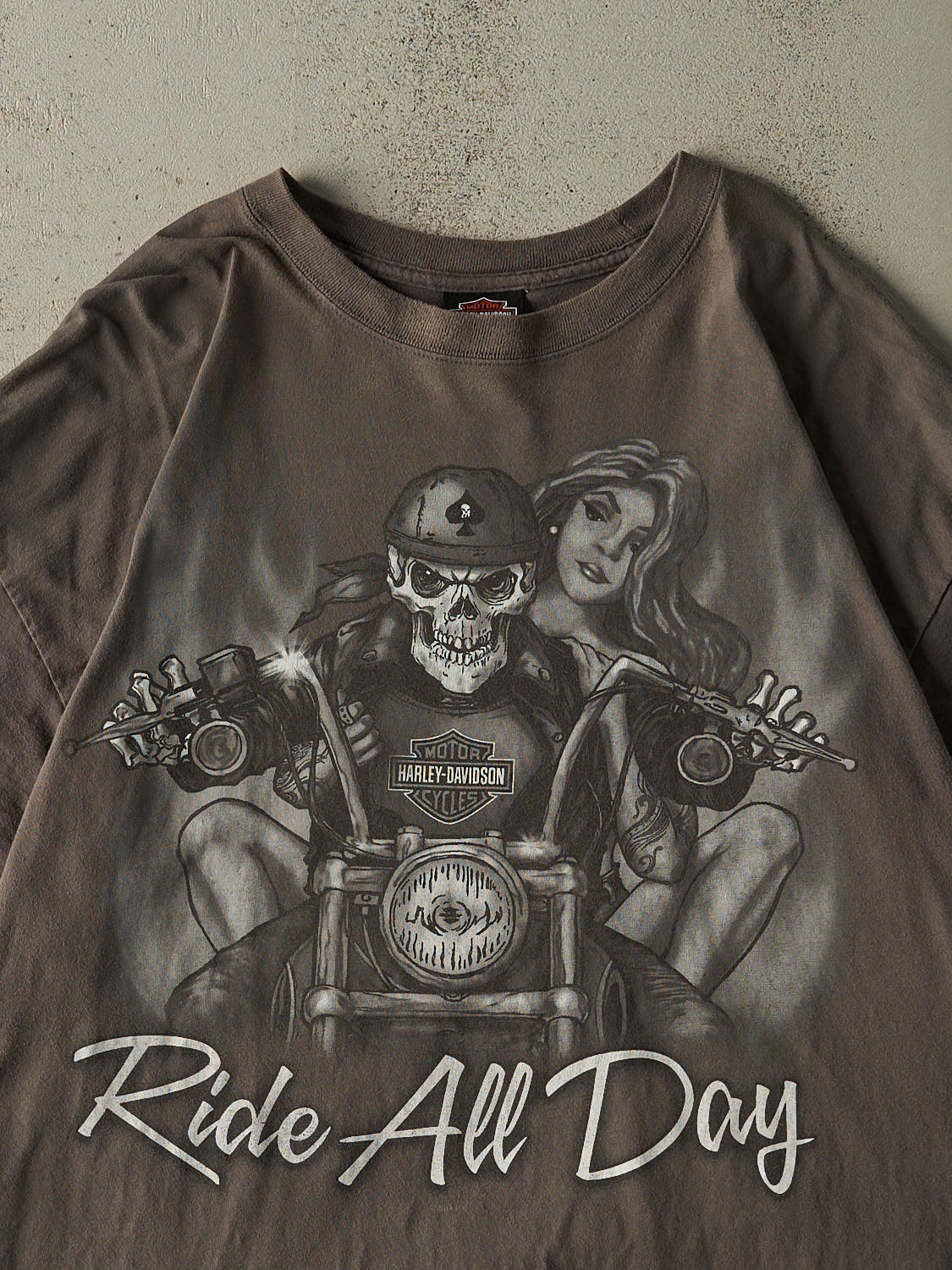 Vintage 14' Charcoal Grey Harley Davidson Las Vegas NV Tee (XL/XXL)