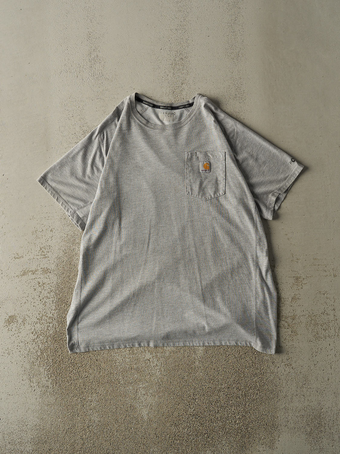 Vintage Y2K Grey Carhartt Pocket Tee (L/XL)