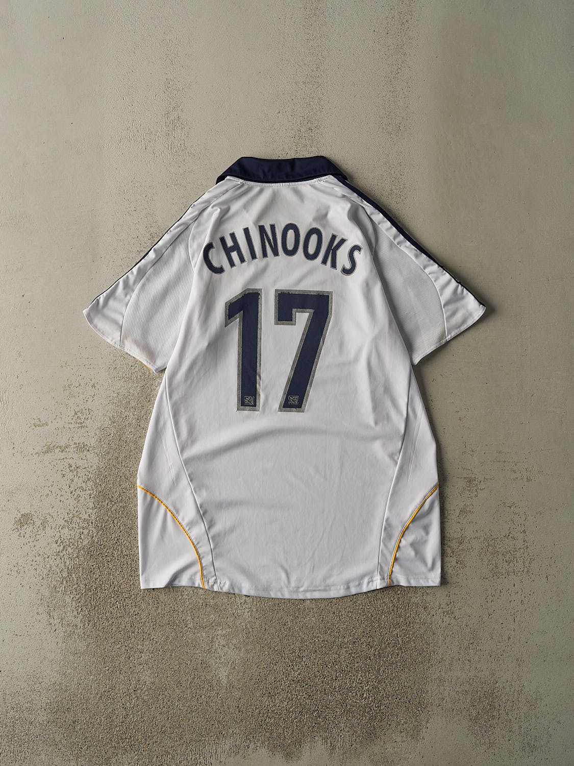 Vintage Y2K White LA Galaxy Soccer Jersey (L/XL)