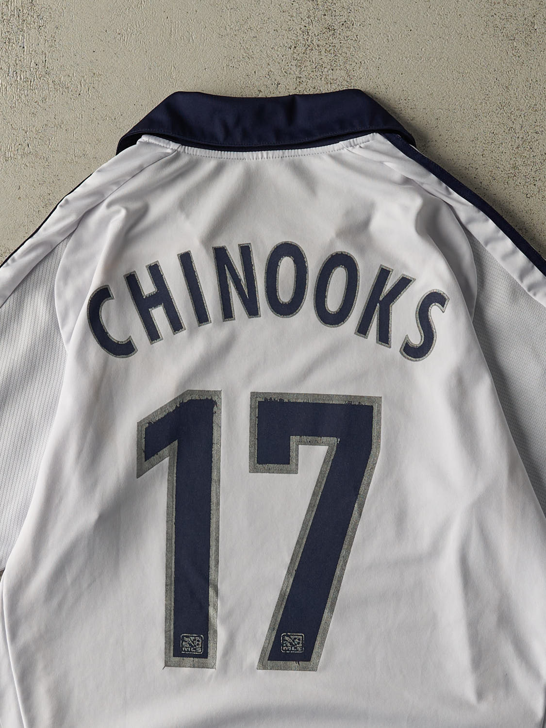 Vintage Y2K White LA Galaxy Soccer Jersey (L/XL)