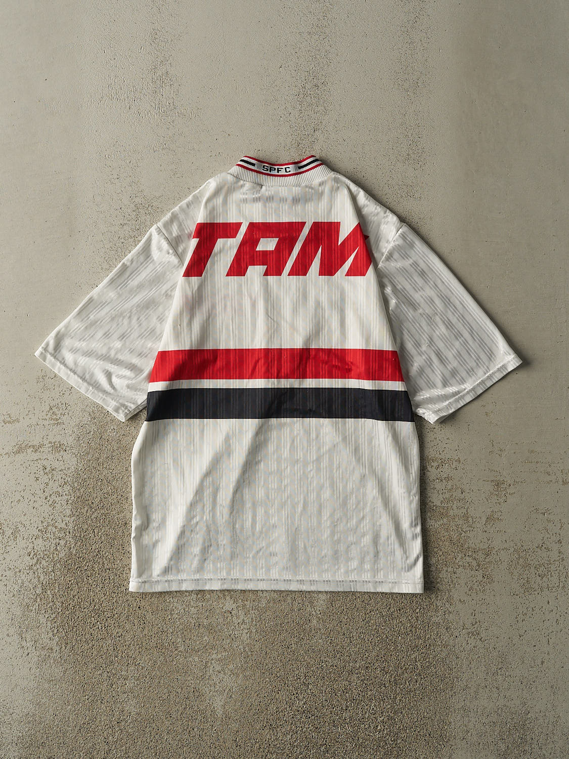Vintage 90s White São Paulo Soccer Jersey (M/L)