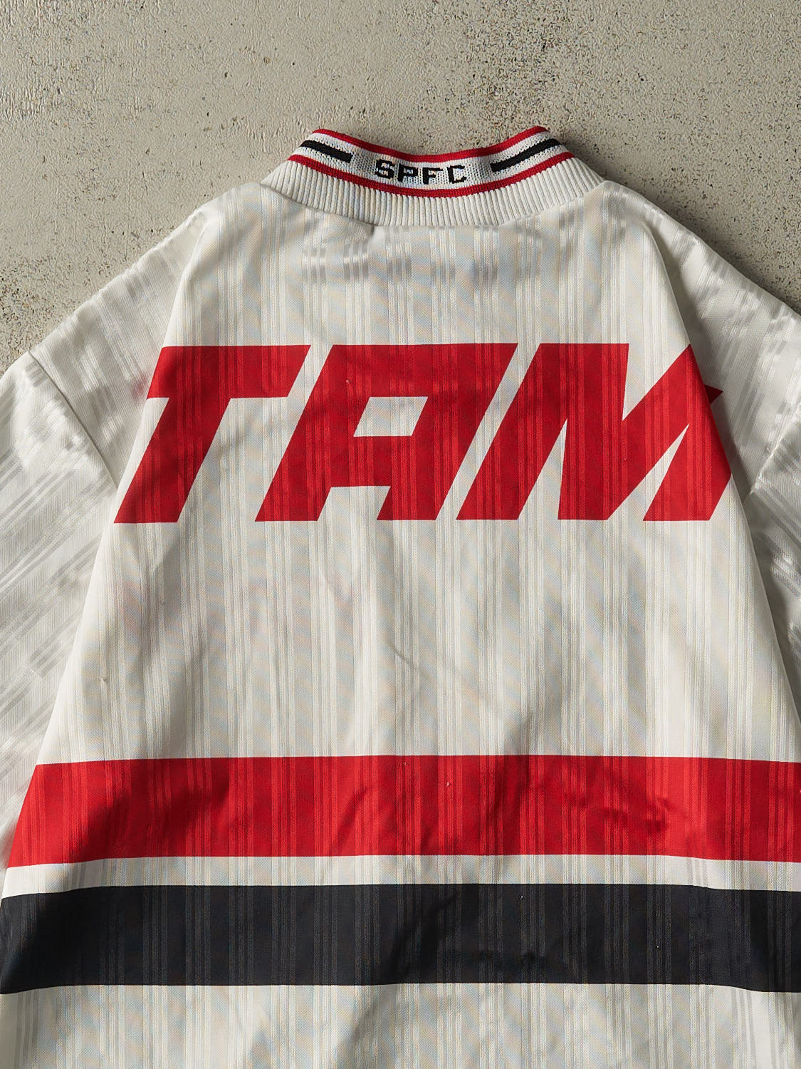 Vintage 90s White São Paulo Soccer Jersey (M/L)