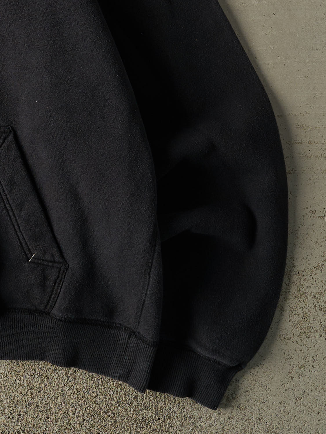 Vintage Y2K Black Nike Chenille Embroidered Hoodie (L/XL)